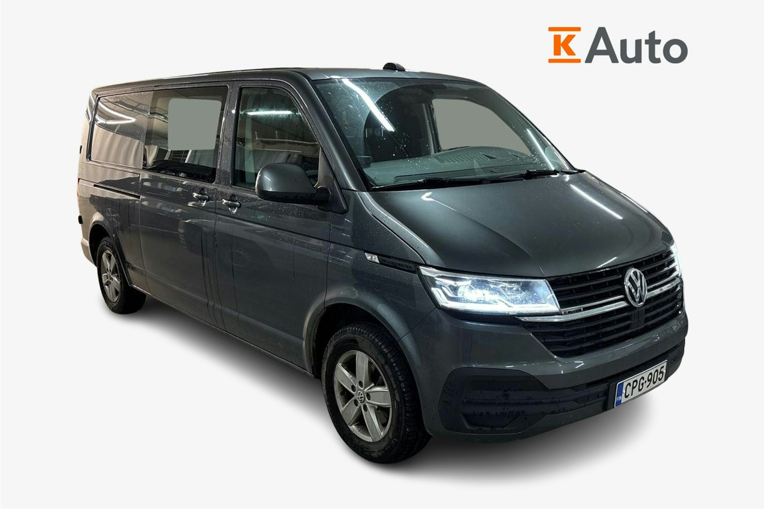 met. harmaa Volkswagen Transporter 2021 kuva 1.
