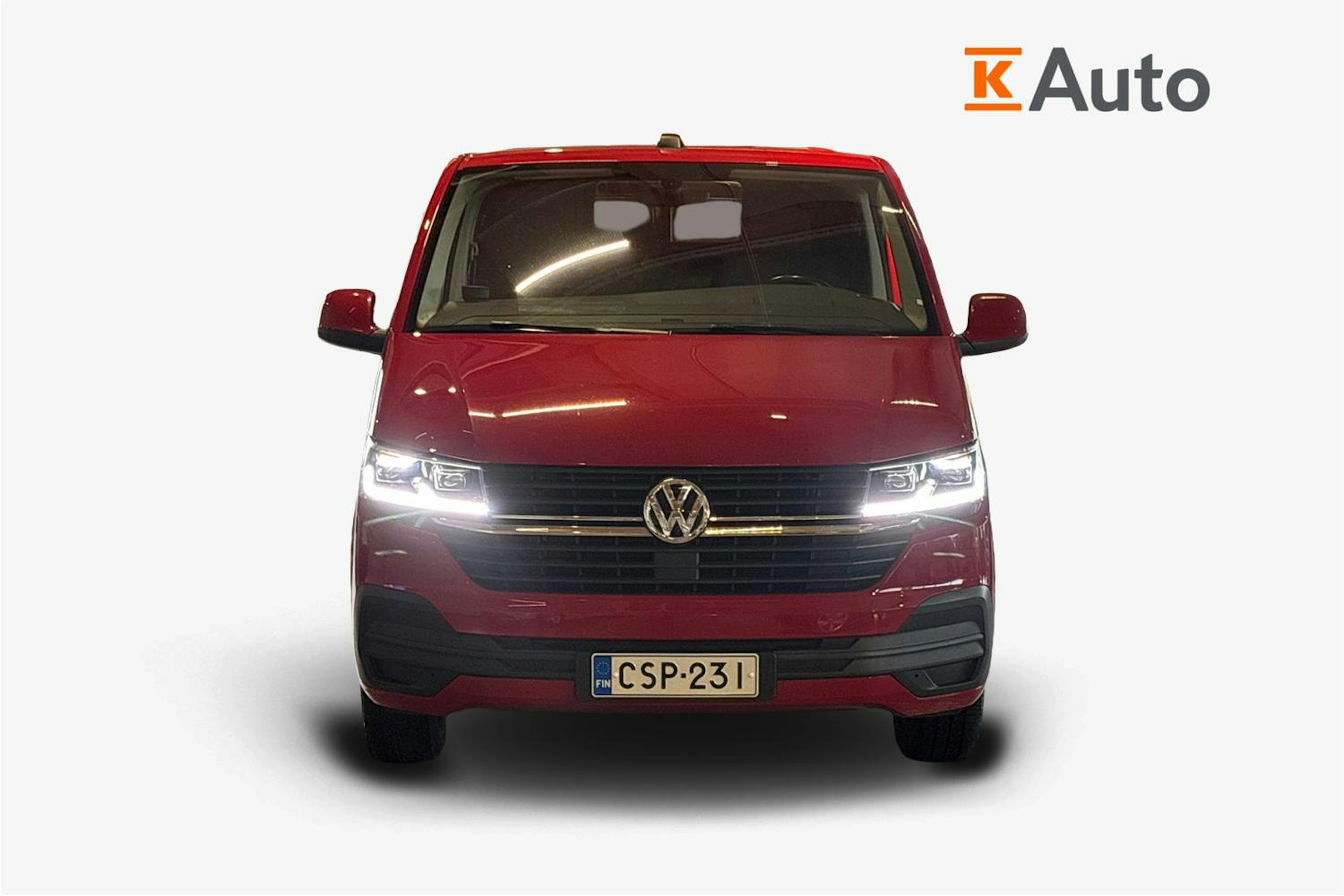 Punainen Volkswagen Transporter 2021 kuva 5.