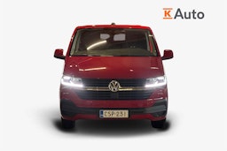 Punainen Volkswagen Transporter 2021 kuva 5.