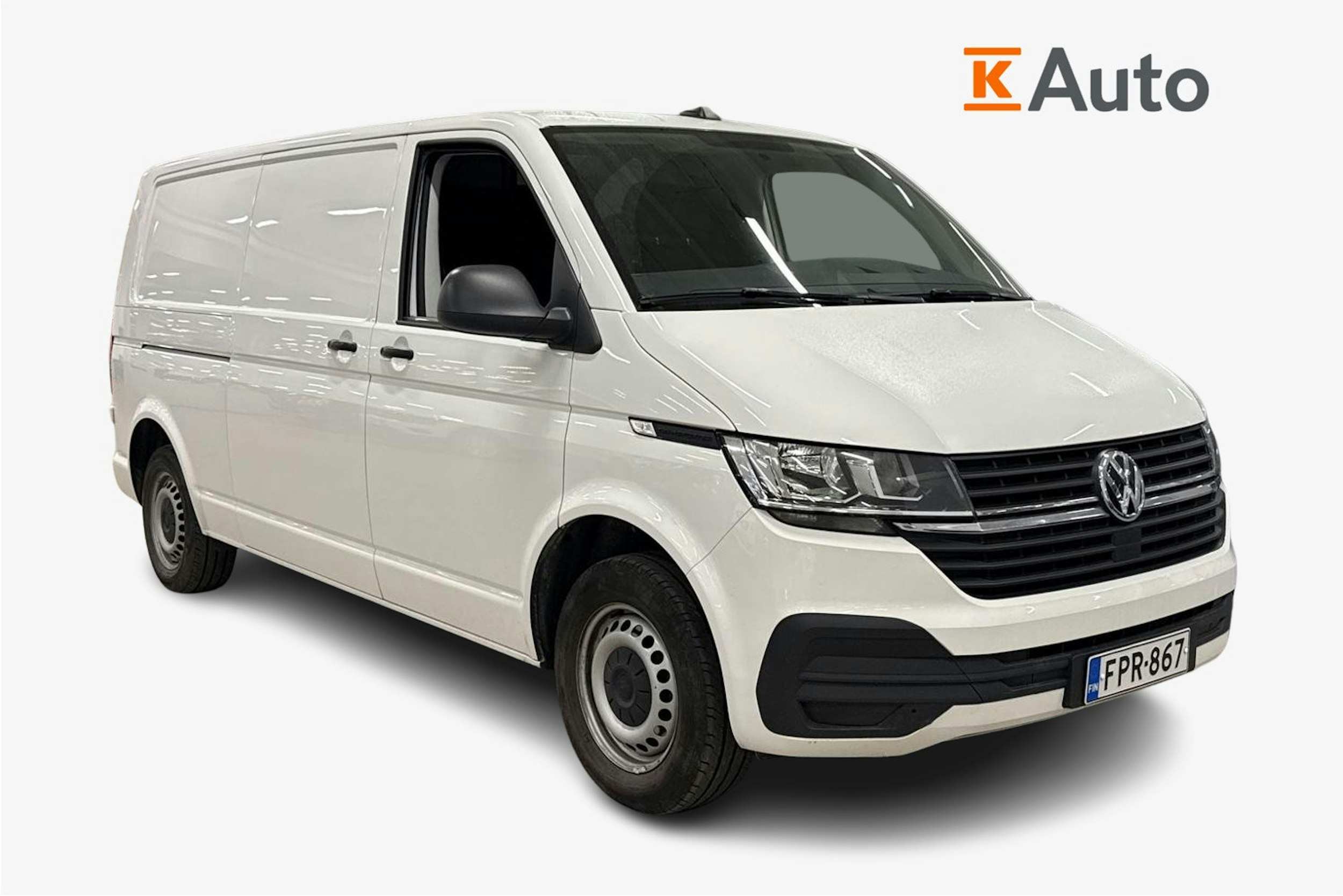 valkoinen Volkswagen Transporter 2021 kuva 1.