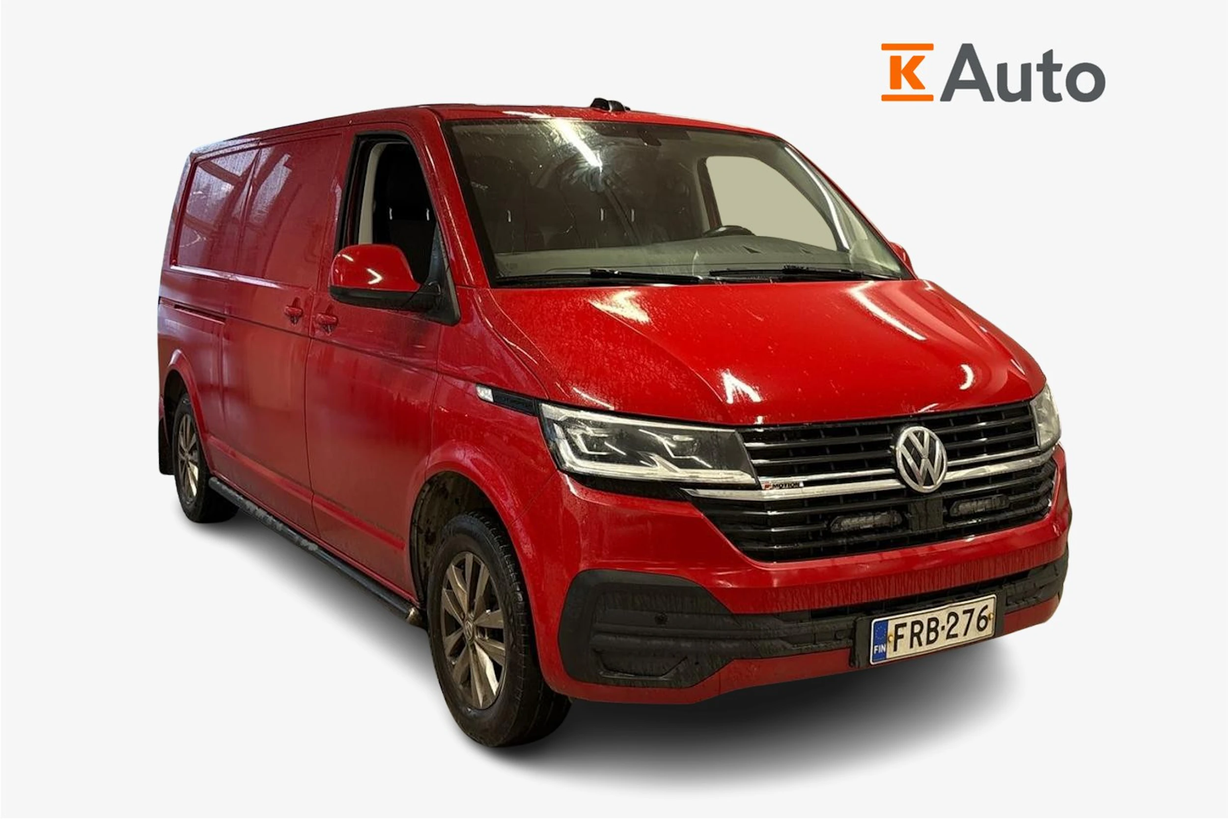 punainen Volkswagen Transporter 2021 kuva 1.