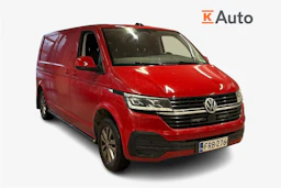 punainen Volkswagen Transporter 2021 kuva 1.