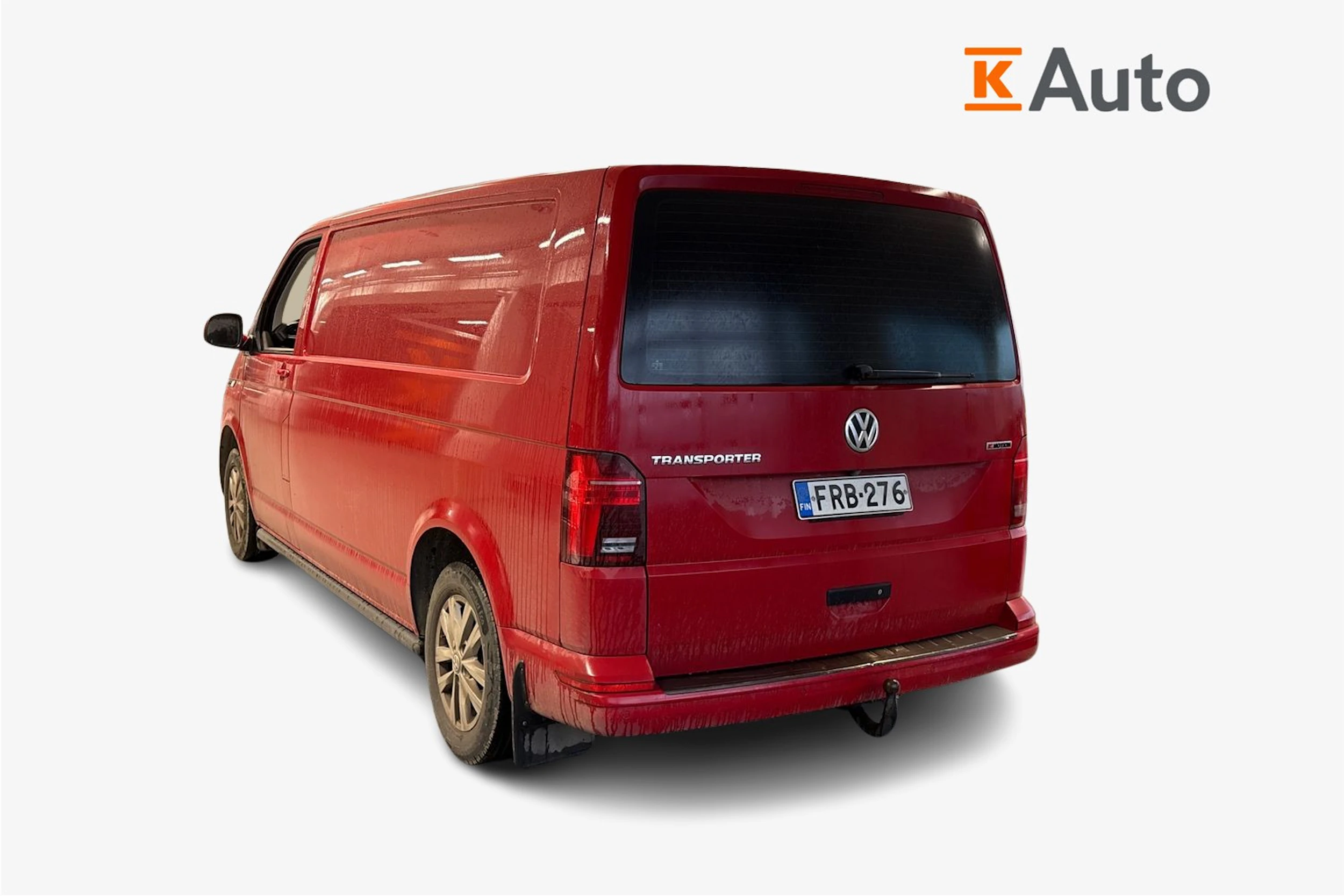 punainen Volkswagen Transporter 2021 kuva 2.