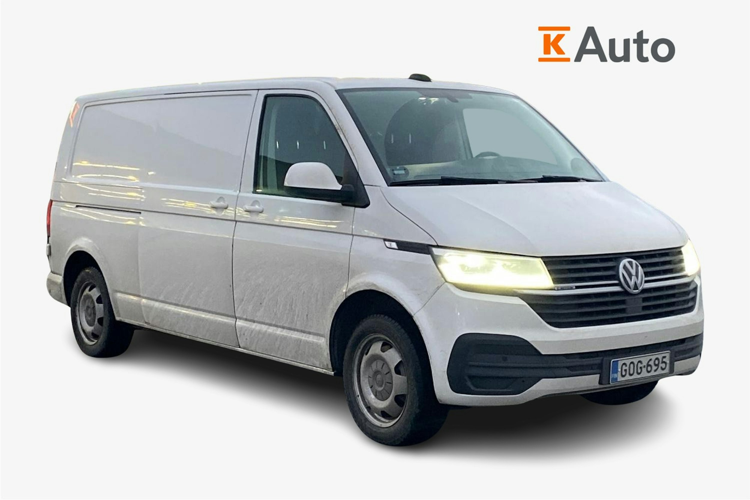 valkoinen Volkswagen Transporter 2021 kuva 1.