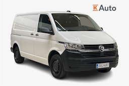 valkoinen Volkswagen Transporter 2021 kuva 1.