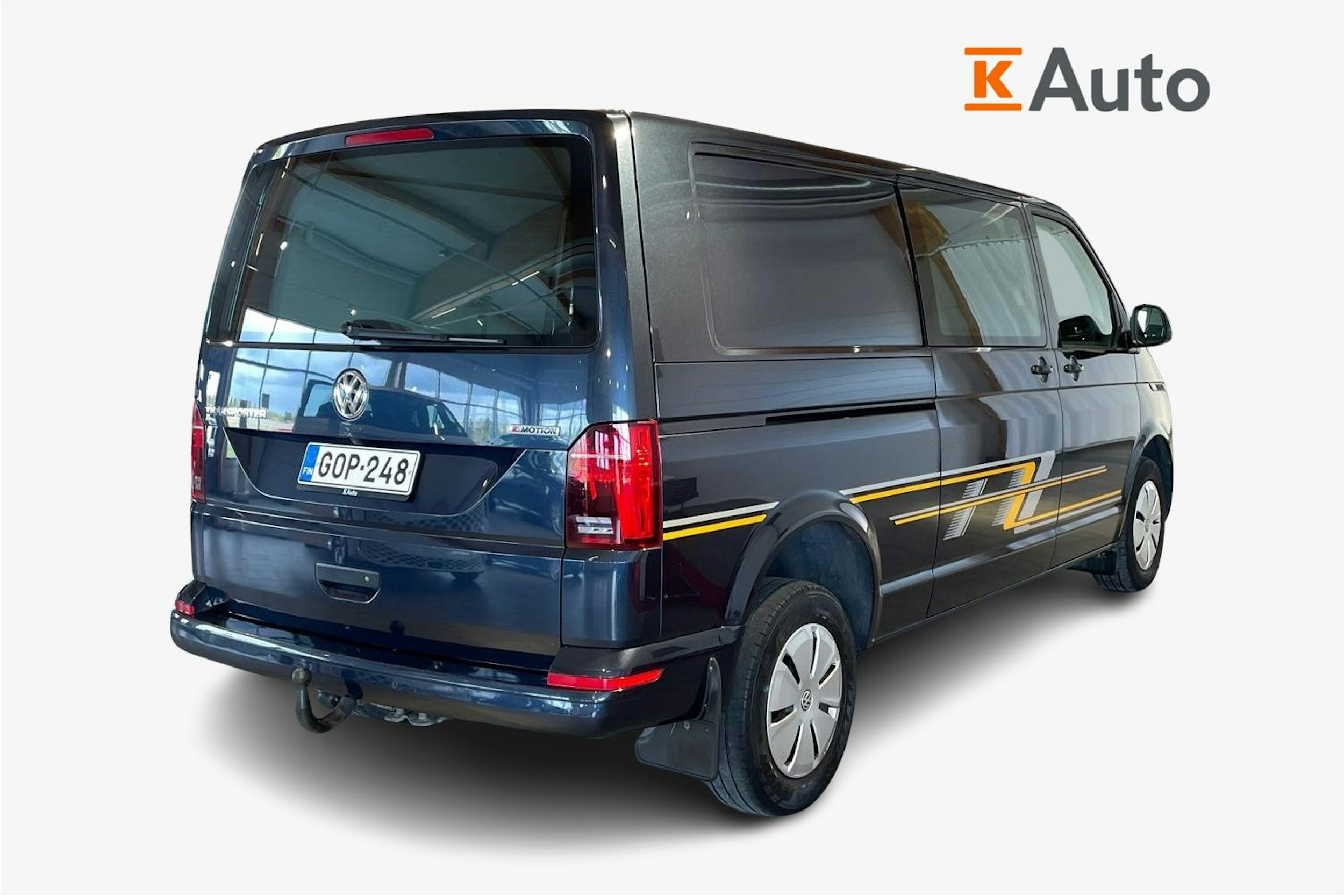 Sininen Volkswagen TRANSPORTER 2021 kuva 2.