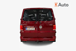 punainen Volkswagen Transporter 2021 kuva 4.