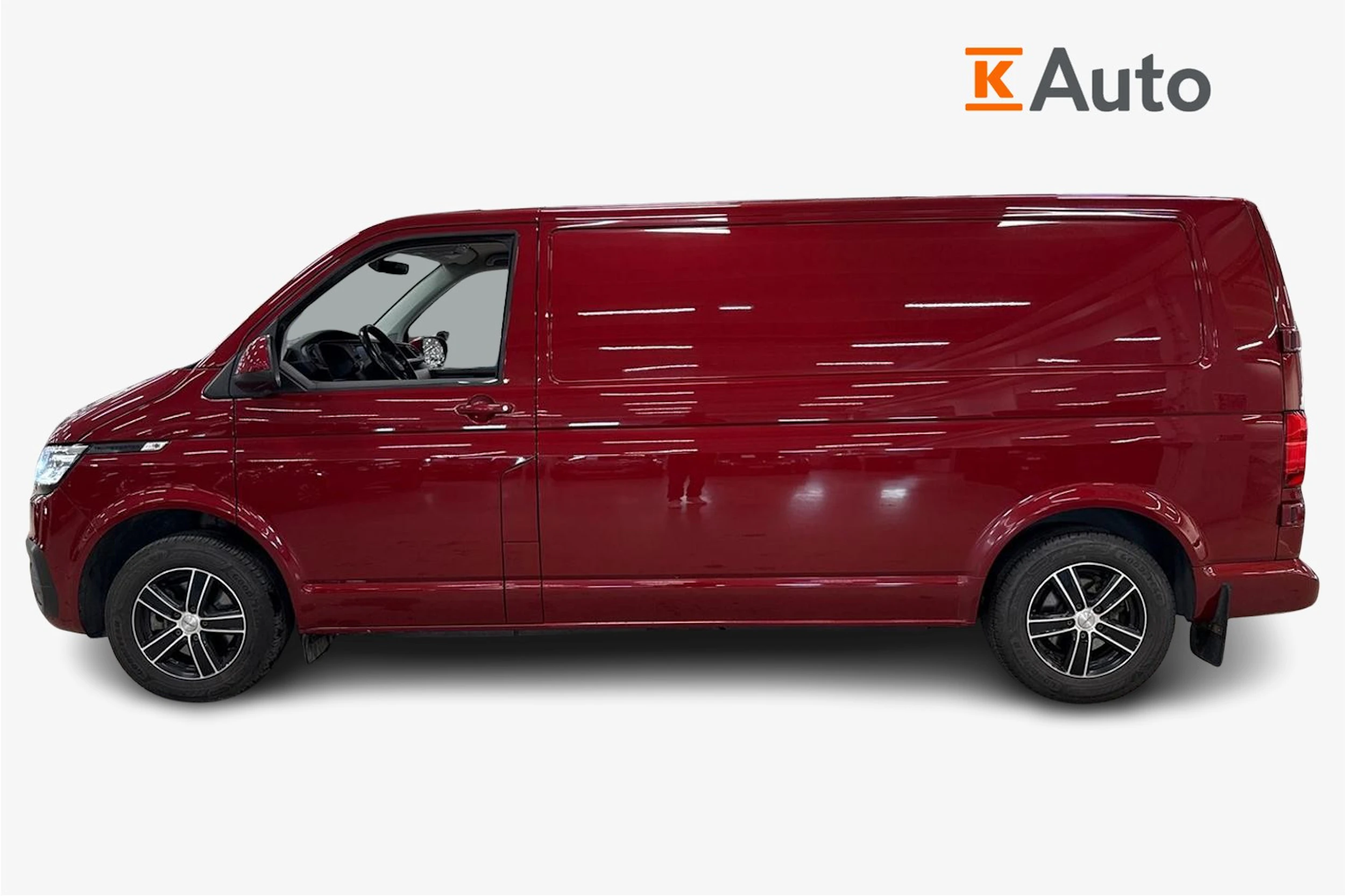 punainen Volkswagen Transporter 2021 kuva 7.