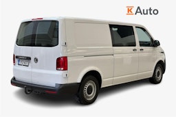 valkoinen Volkswagen Transporter 2021 kuva 3.