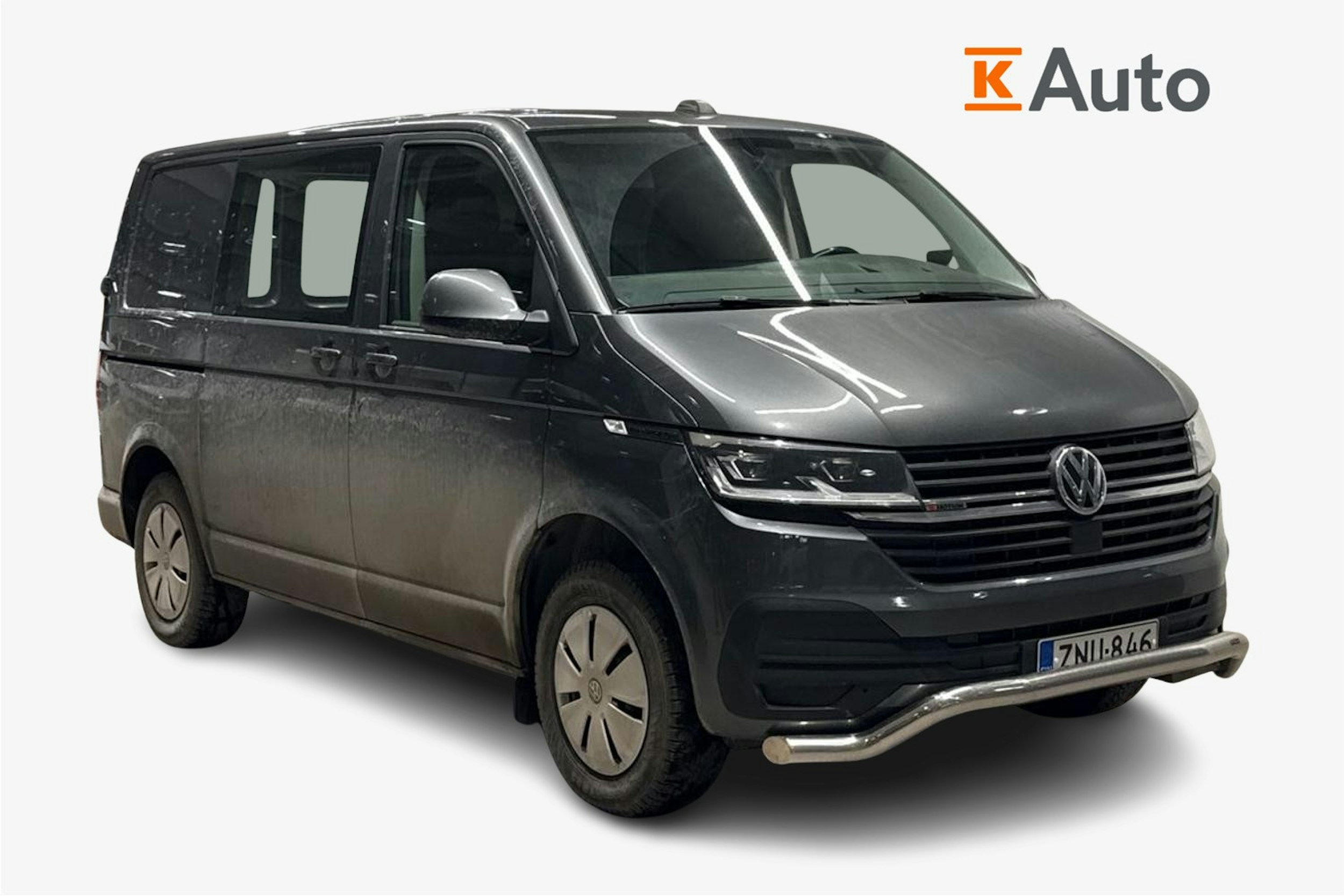 harmaa Volkswagen Transporter 2021 kuva 1.