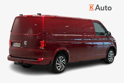 punainen Volkswagen Transporter 2021 kuva 3.