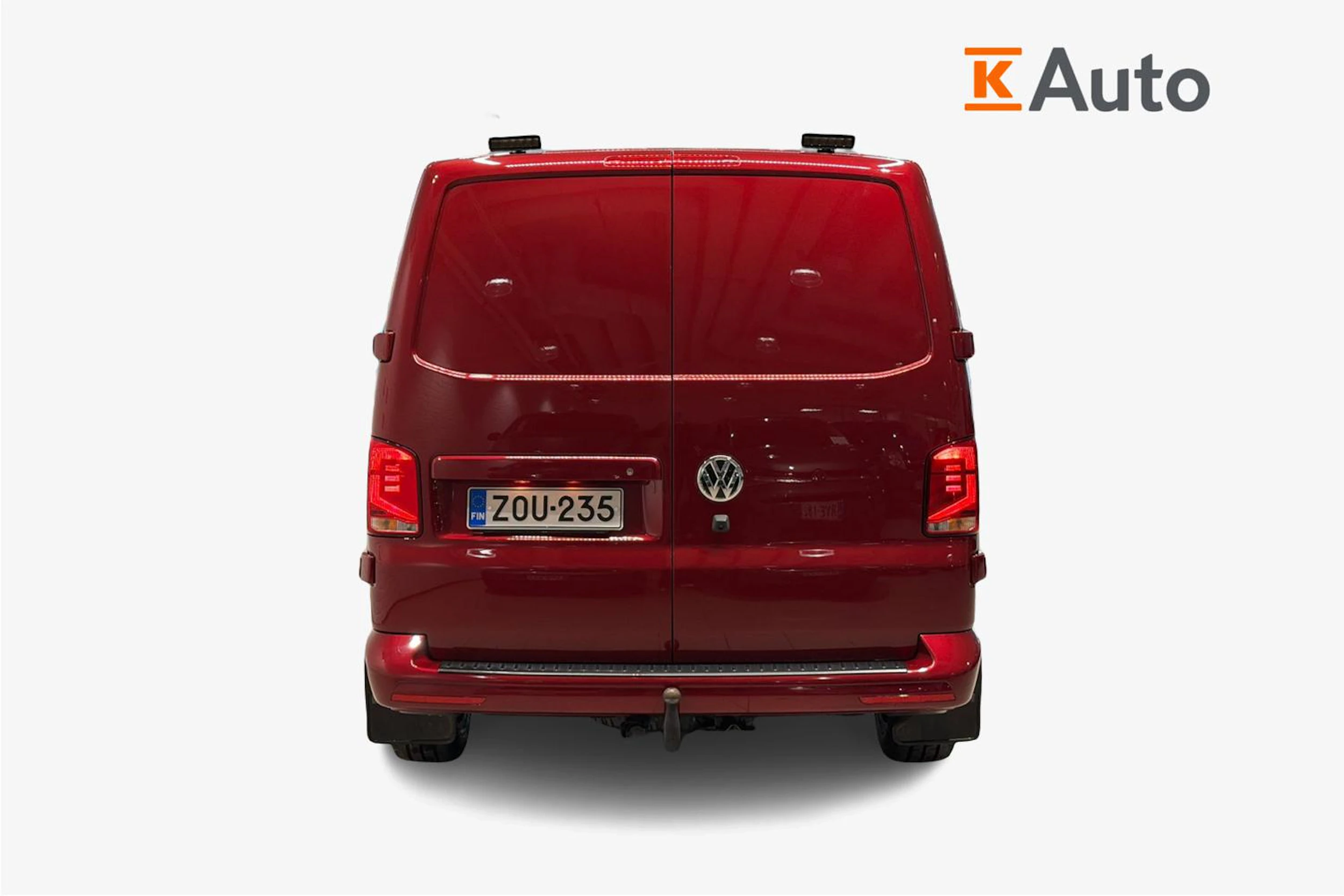 punainen Volkswagen Transporter 2021 kuva 4.