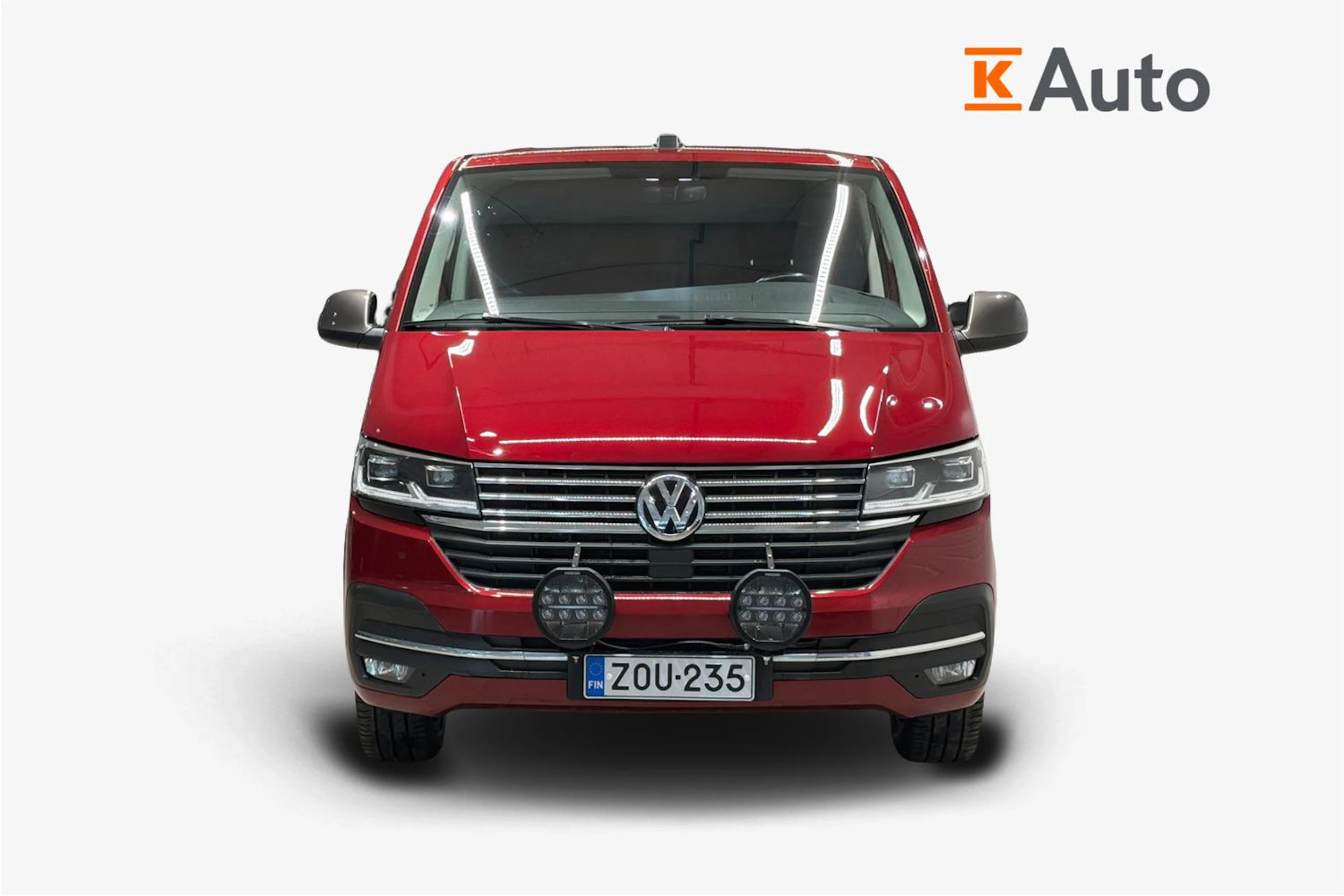 punainen Volkswagen Transporter 2021 kuva 5.