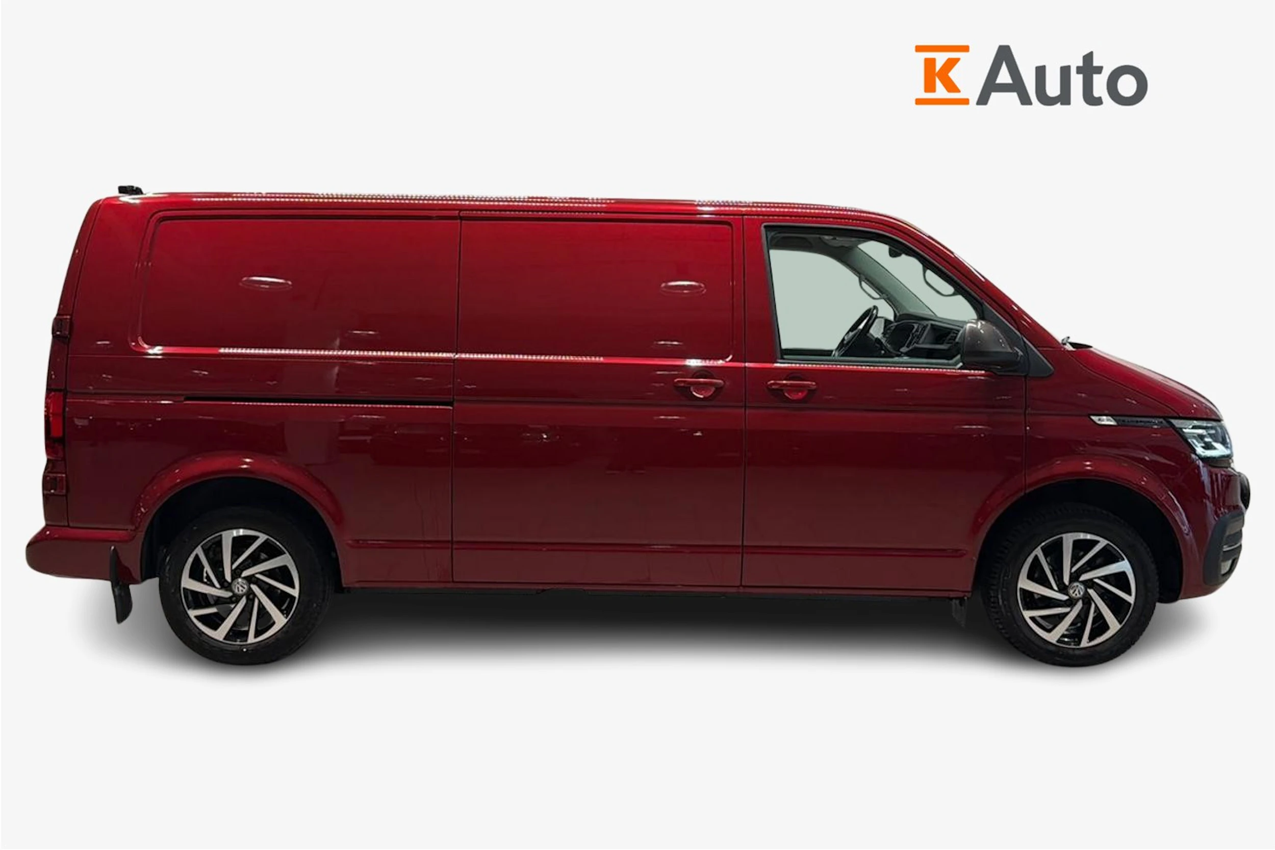 punainen Volkswagen Transporter 2021 kuva 7.