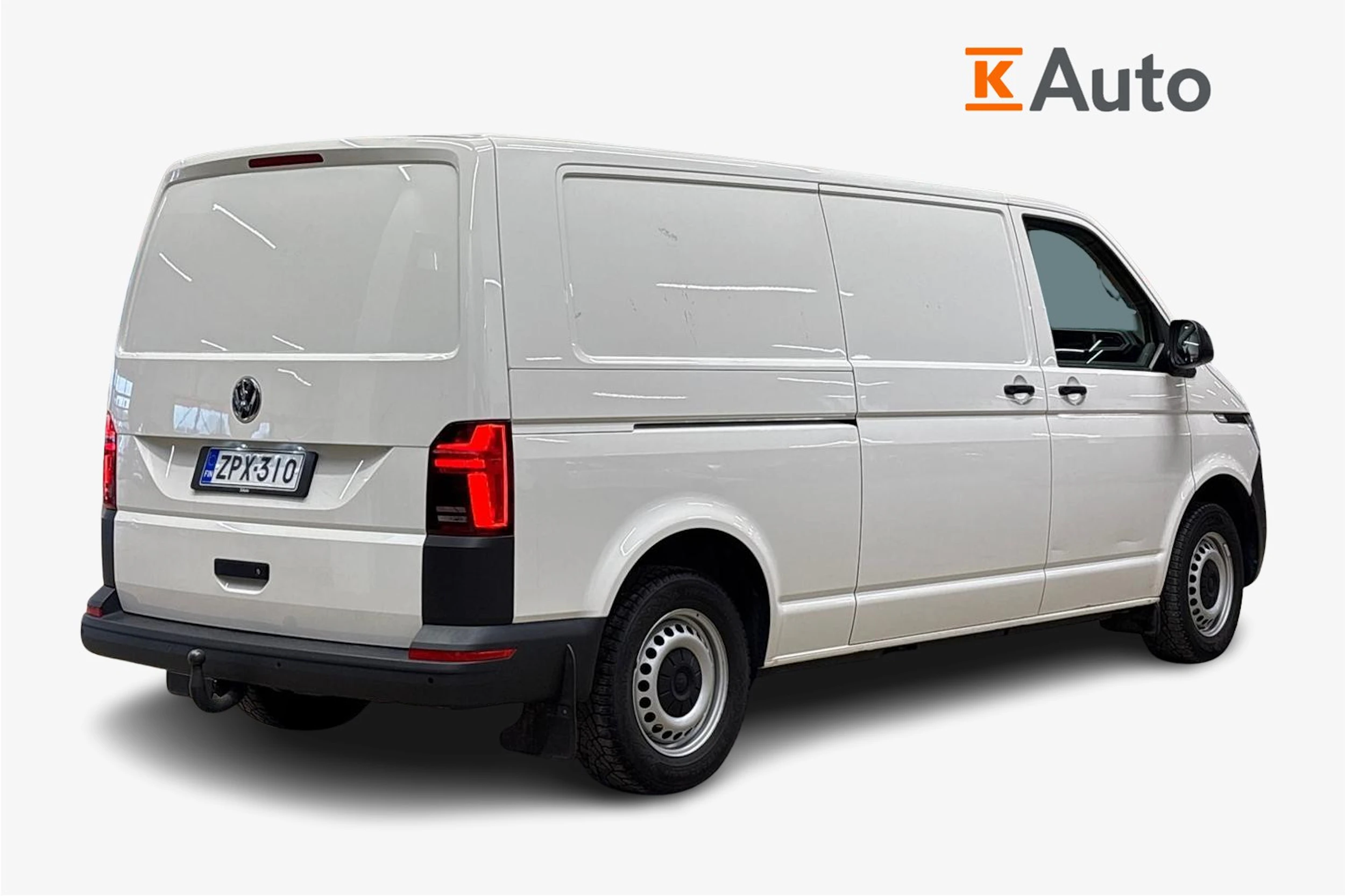valkoinen Volkswagen Transporter 2021 kuva 3.