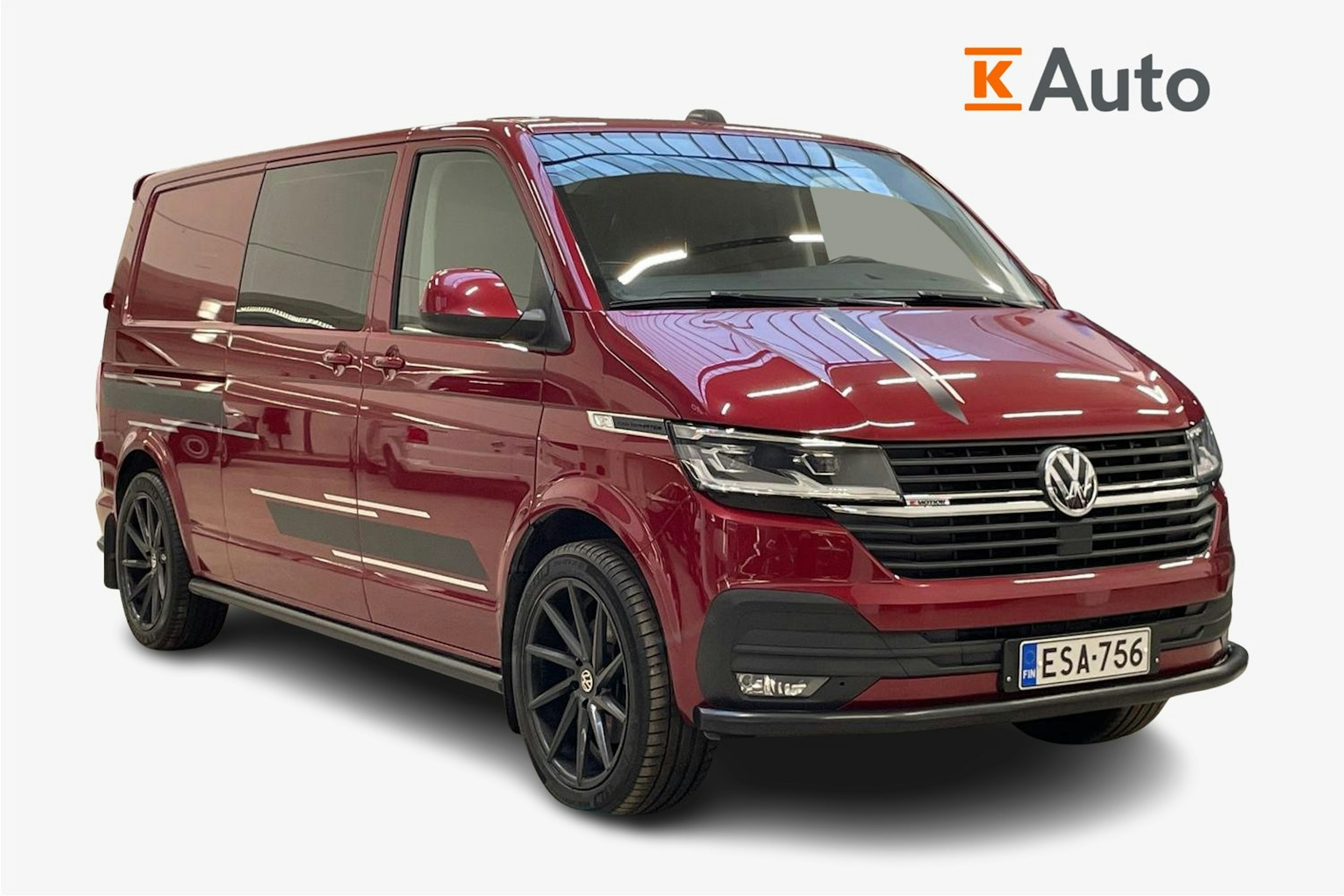 met. punainen Volkswagen Transporter 2022 kuva 1.