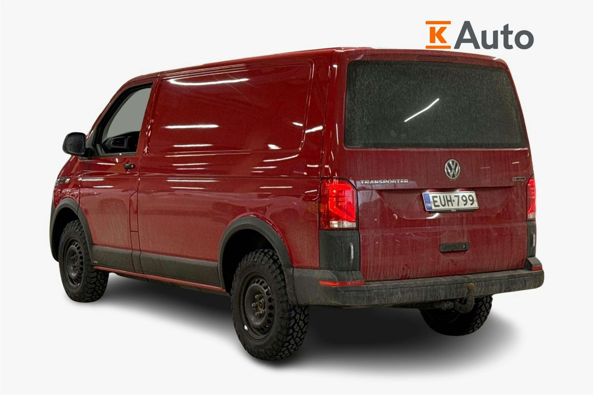 punainen Volkswagen Transporter 2022 kuva 2.