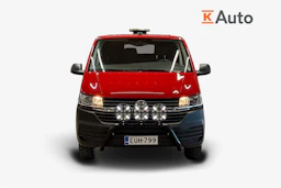punainen Volkswagen Transporter 2022 kuva 5.
