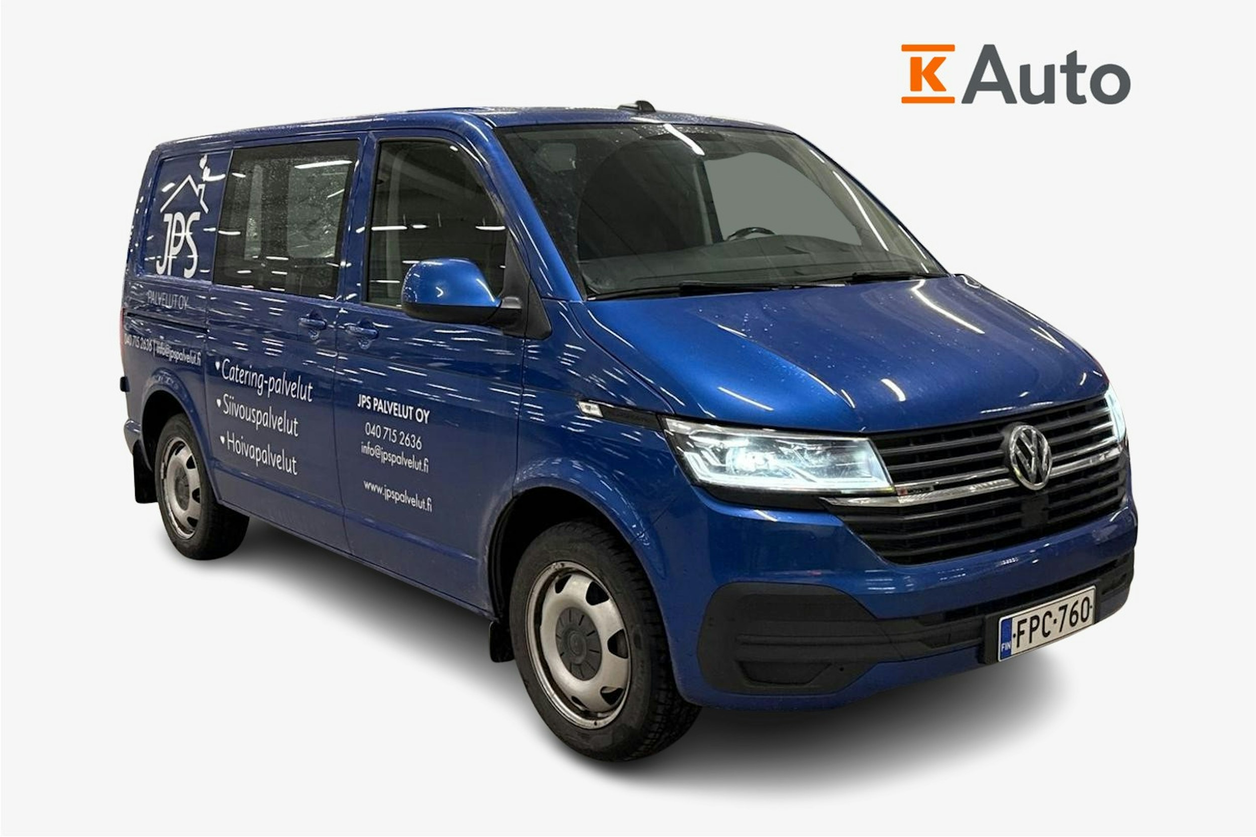 Sininen Volkswagen TRANSPORTER 2022 kuva 1.