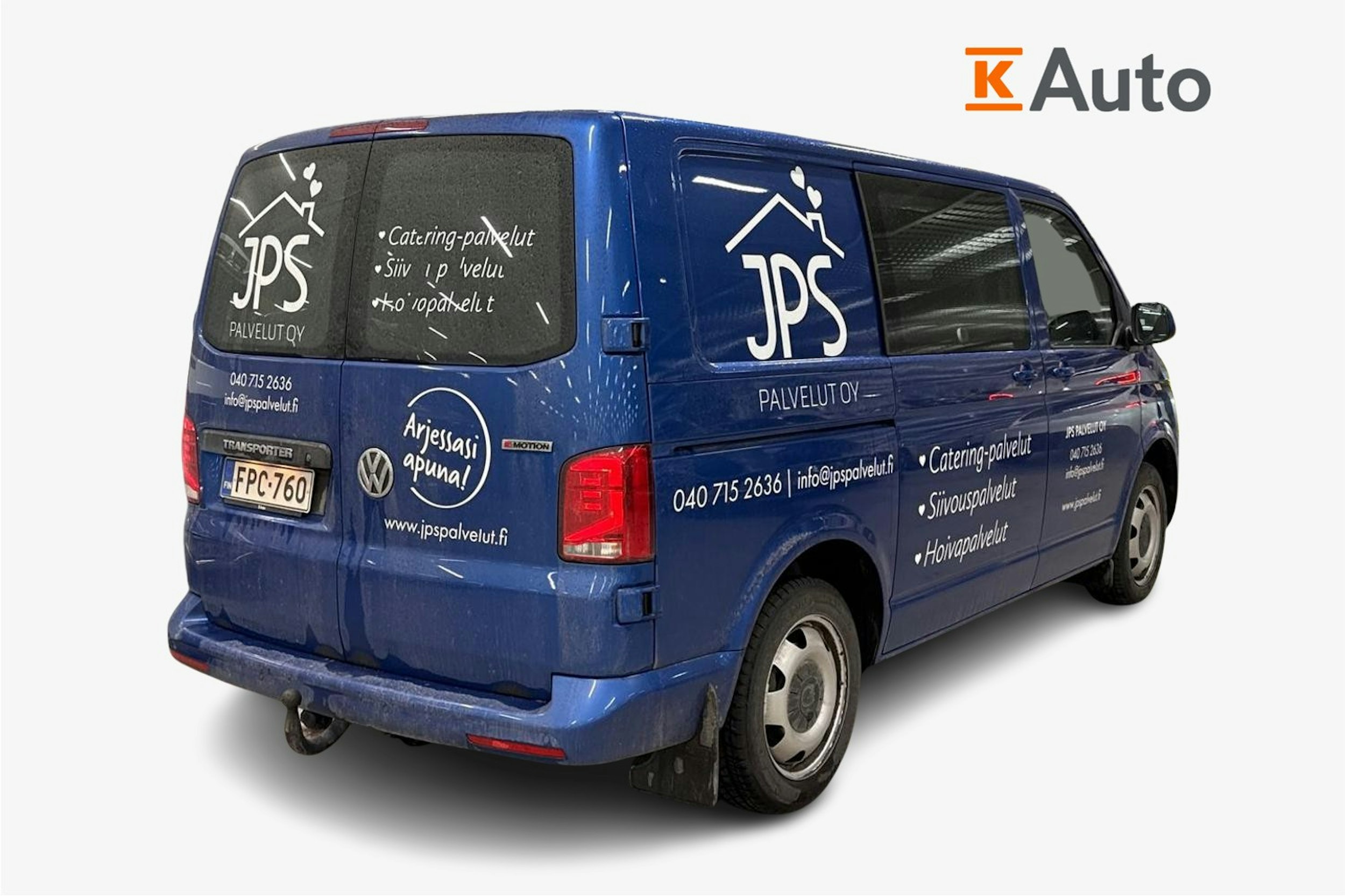 Sininen Volkswagen TRANSPORTER 2022 kuva 2.