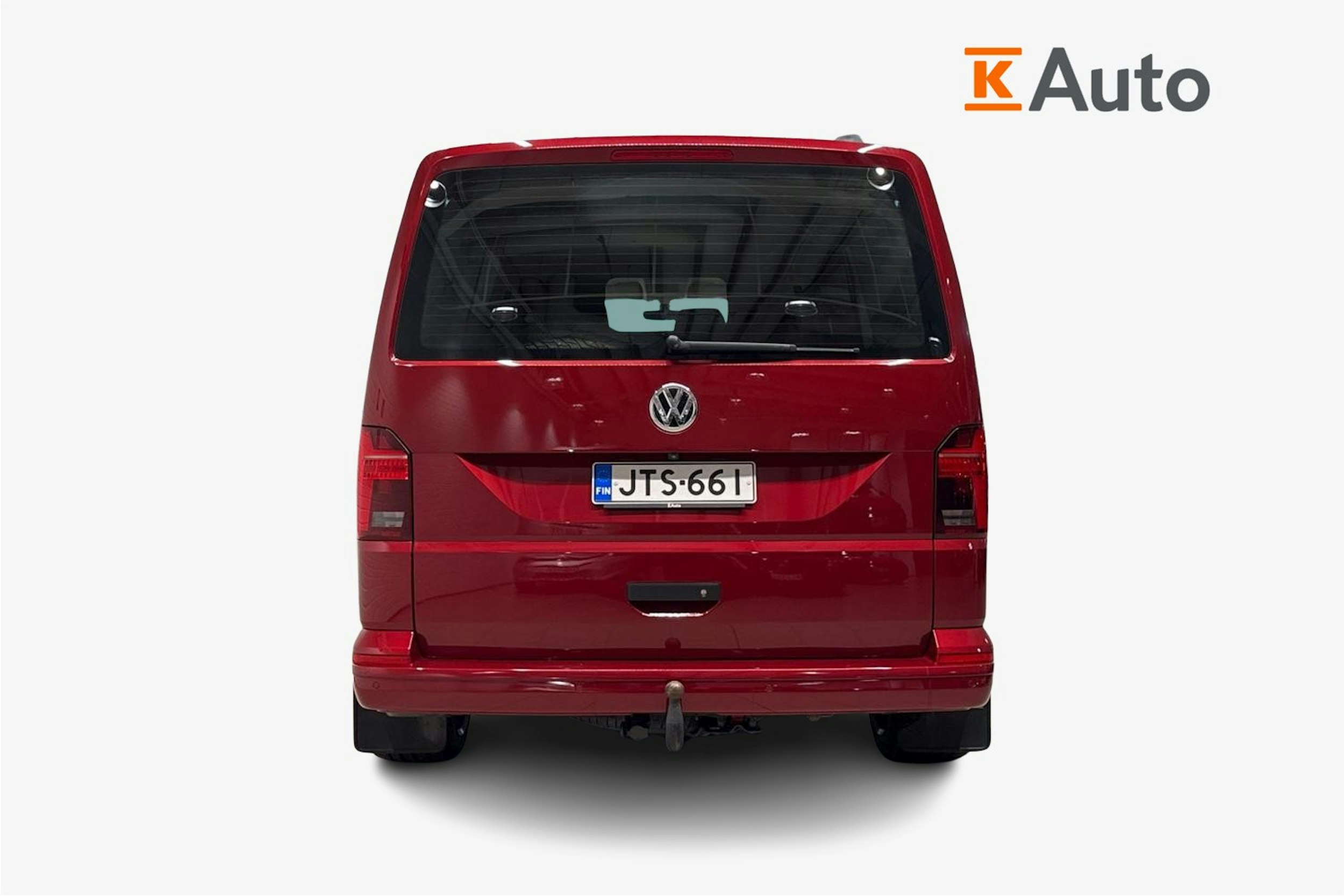 punainen Volkswagen Transporter 2022 kuva 3.