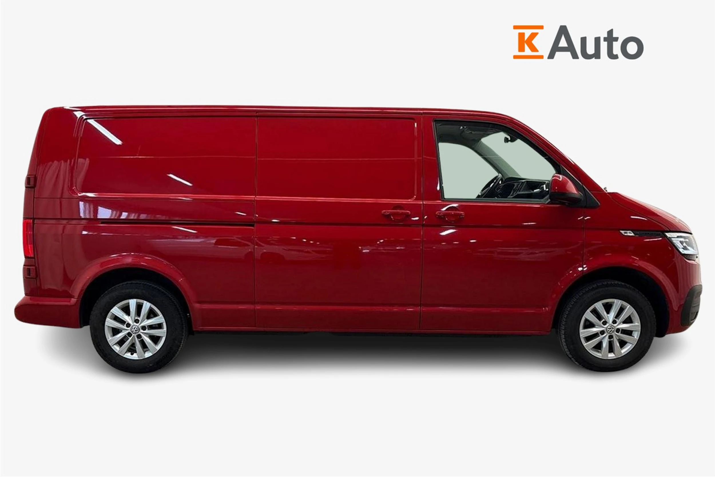 punainen Volkswagen Transporter 2022 kuva 7.