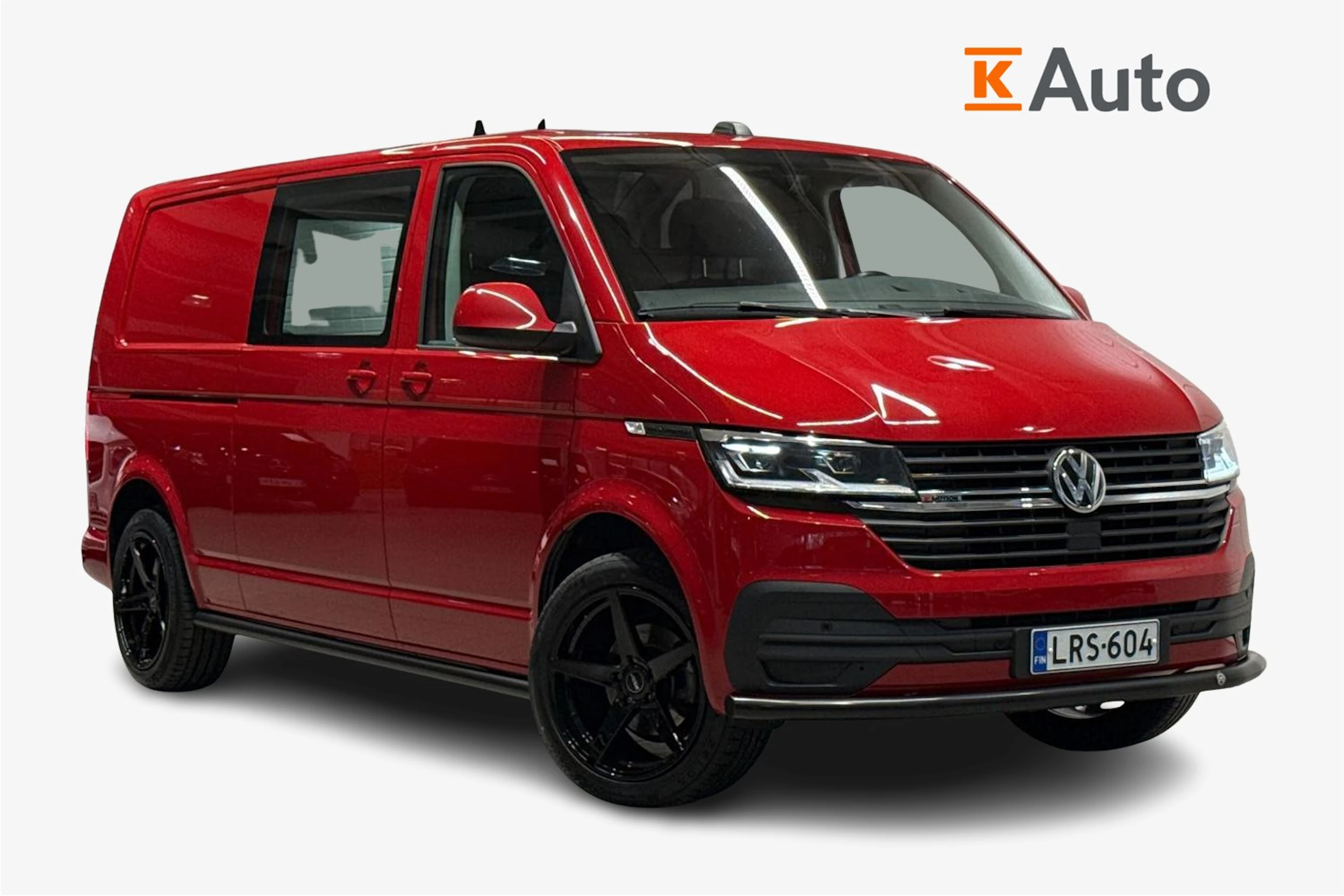 punainen Volkswagen Transporter 2023 kuva 1.