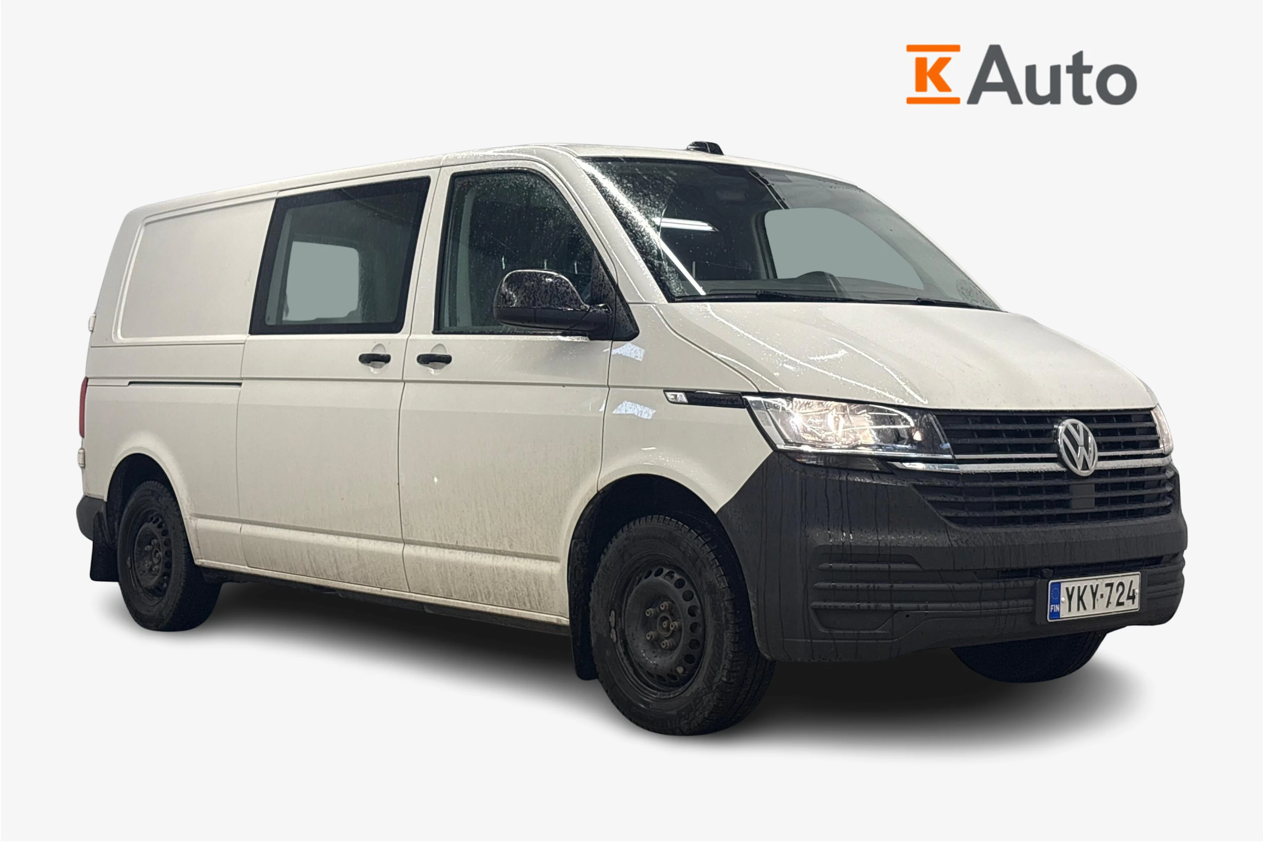 valkoinen Volkswagen Transporter 2022 kuva 1.