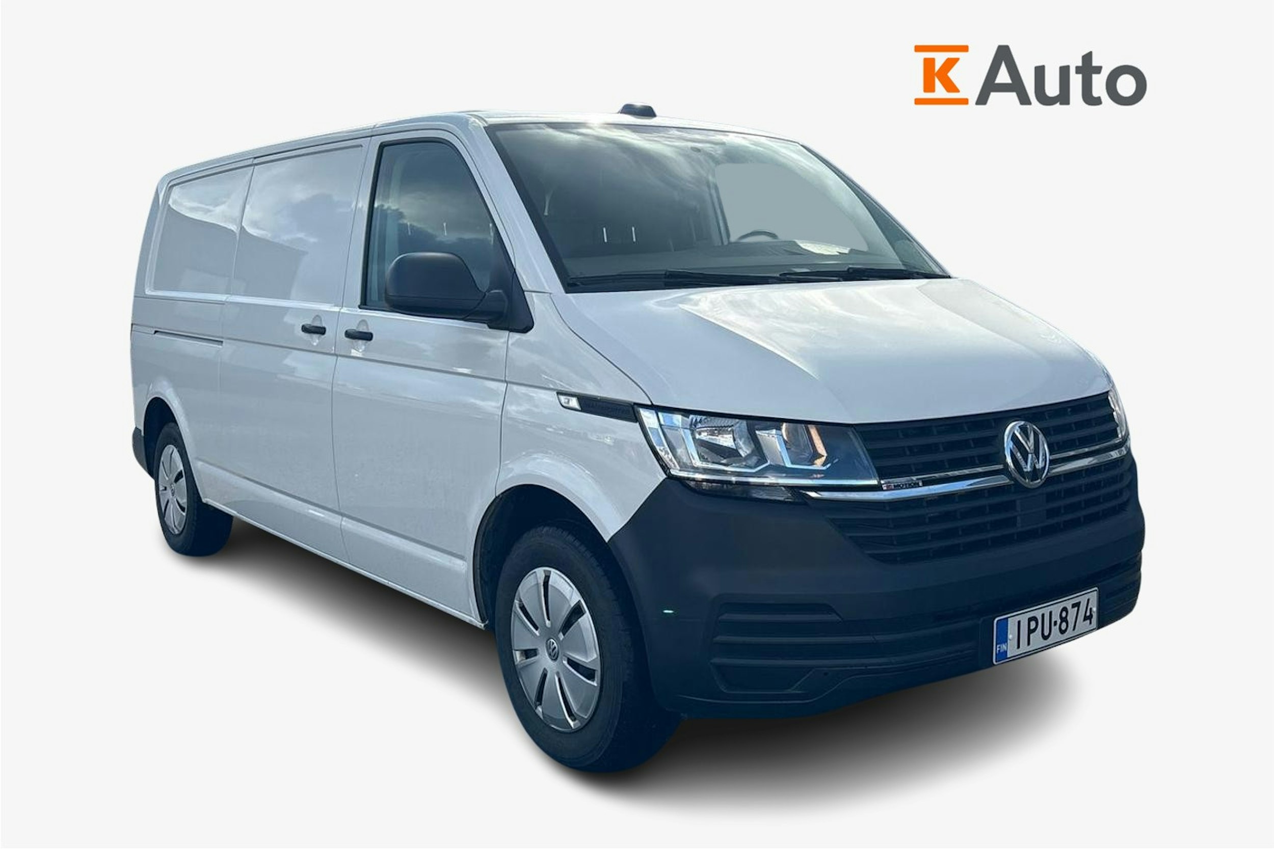 valkoinen Volkswagen Transporter 2023 kuva 1.