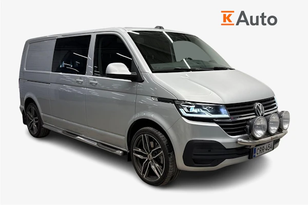 Volkswagen TRANSPORTER Pitkä 2,0 TDI 150 kW 4Motion DSG 3200kg | Tähänkin autoon saatavilla lisäturva!