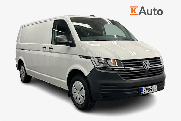 Volkswagen Transporter umpipakettiauto Pitkä 2,0 TDI 81 kW, Der Klassiker, pariovet ikkunoilla | TULOSSA MYYNTIIN |