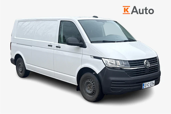 Volkswagen Transporter umpipakettiauto Pitkä 2,0 TDI 81 kW, Der Klassiker, pariovet ikkunoilla