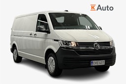 valkoinen Volkswagen Transporter 2024 kuva 1.