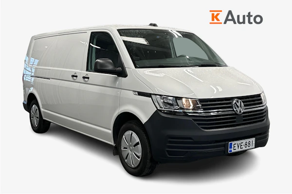 Volkswagen Transporter umpipakettiauto Pitkä 2,0 TDI 81 kW, Der Klassiker, pariovet ikkunoilla | TULOSSA MYYNTIIN