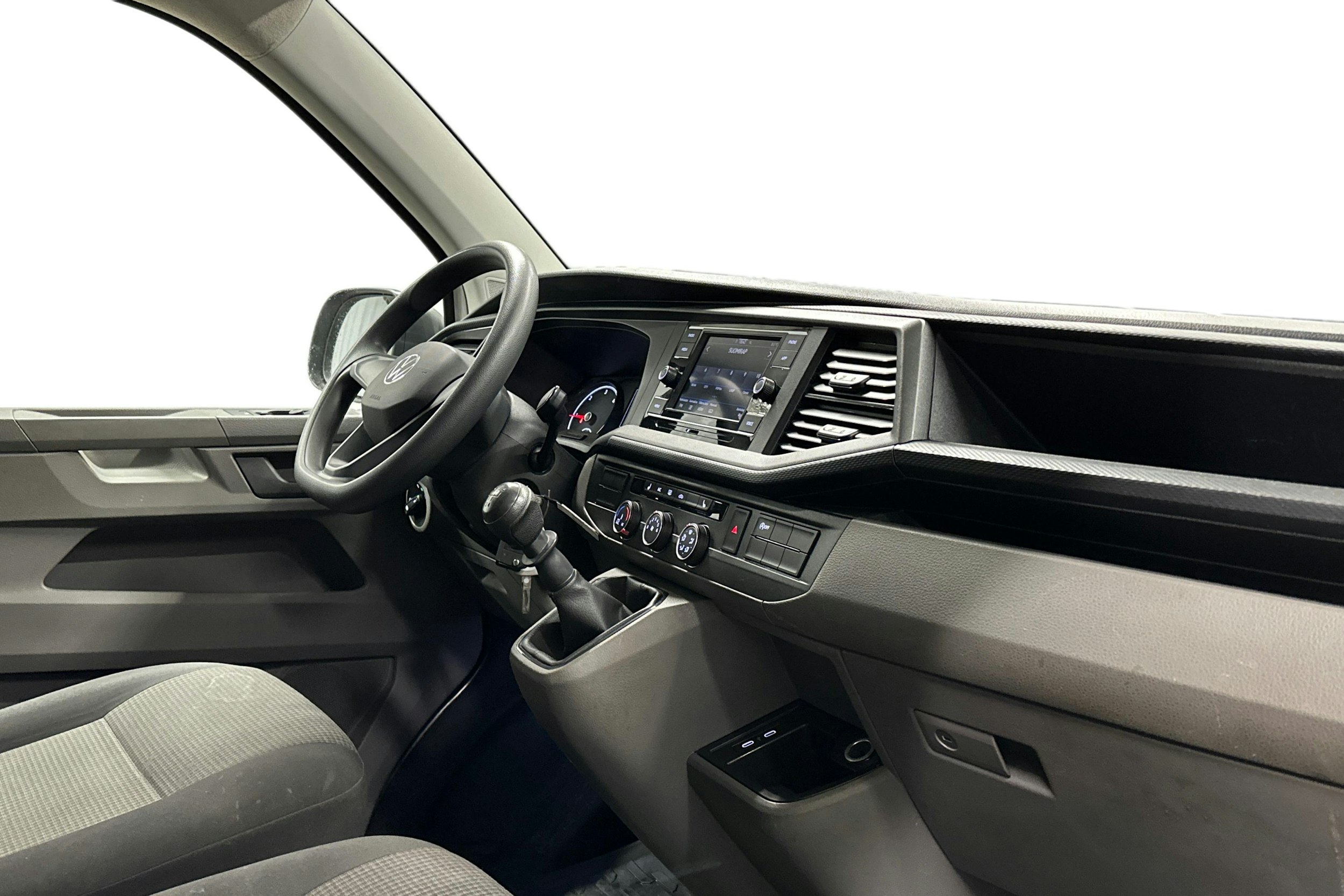 valkoinen Volkswagen Transporter 2024 kuva 9.