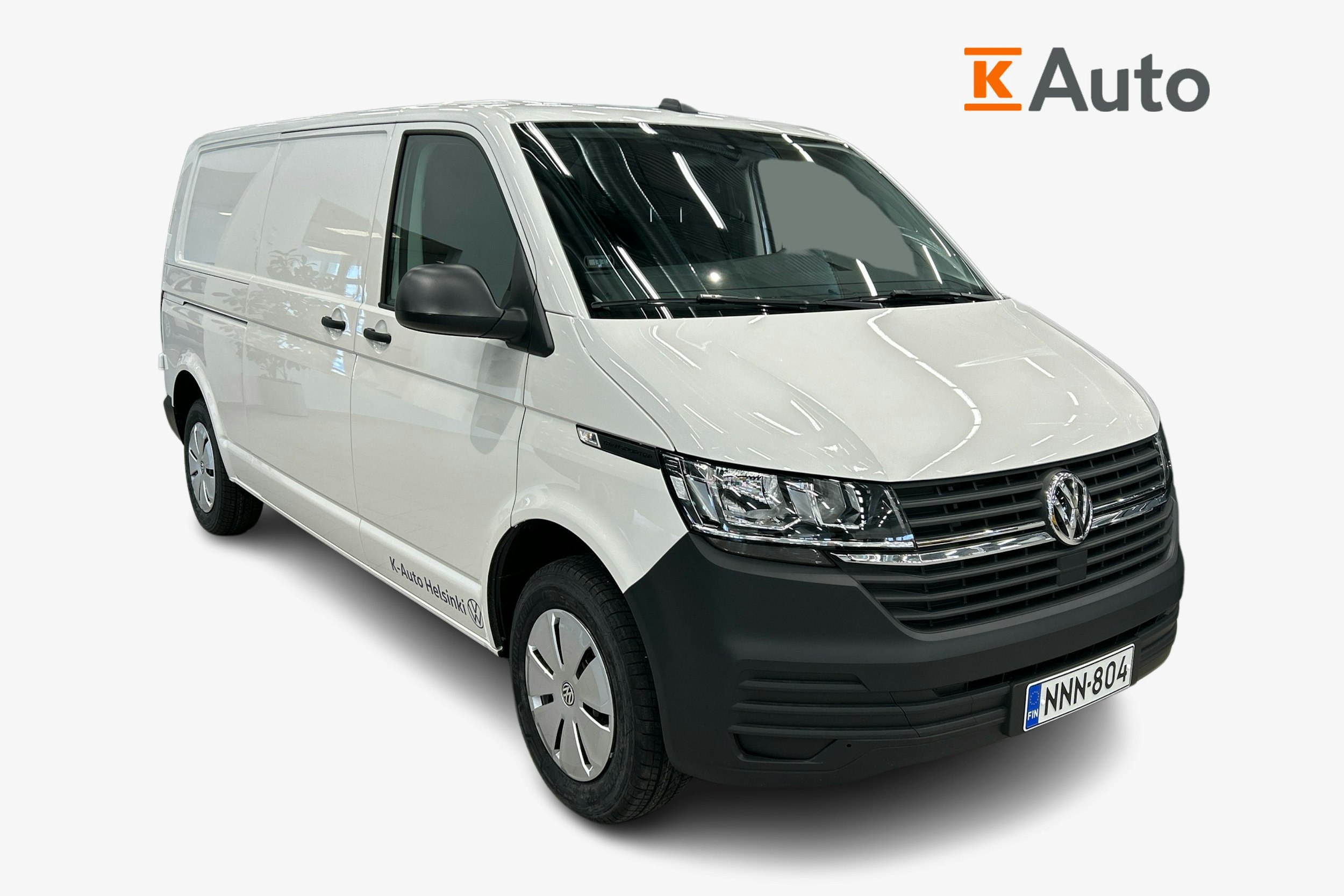 valkoinen Volkswagen Transporter 2024 kuva 1.