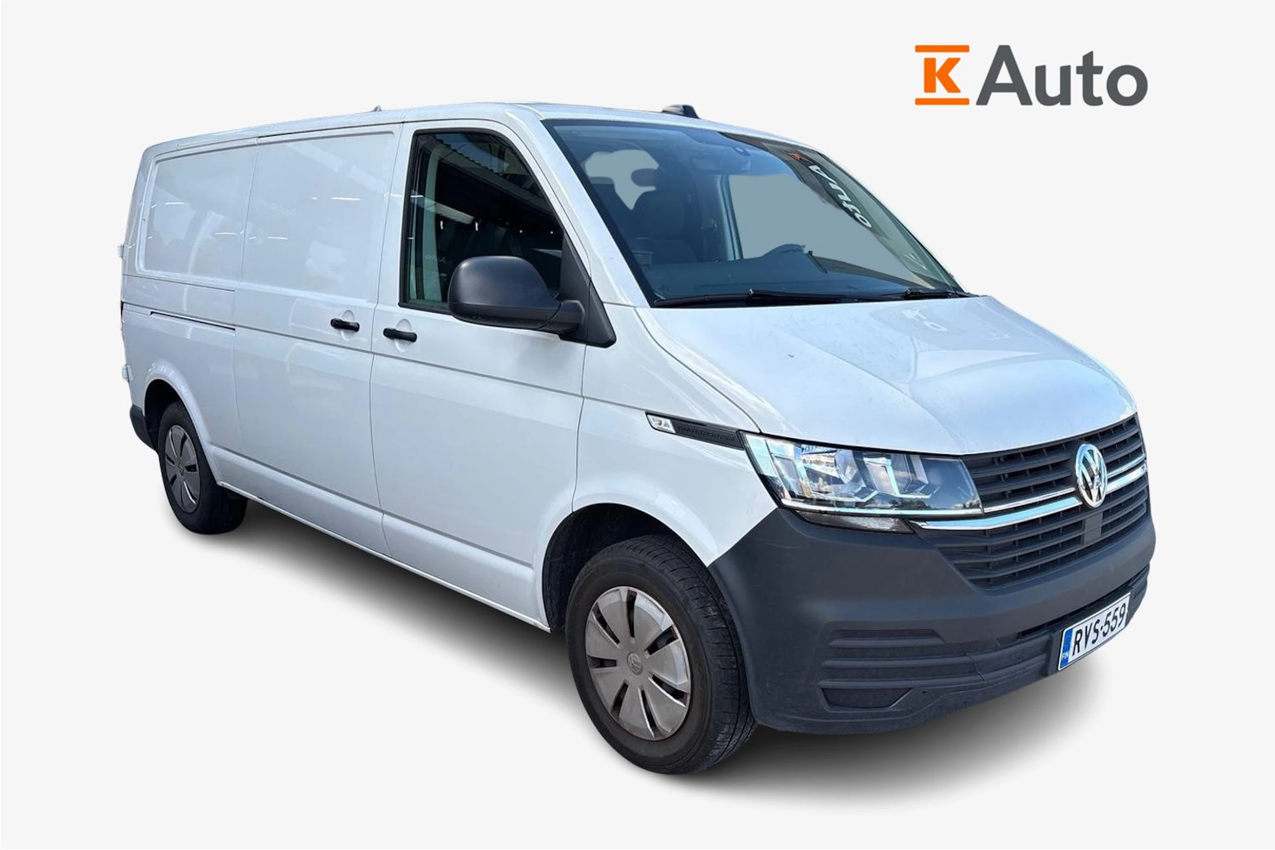 valkoinen Volkswagen Transporter 2024 kuva 1.