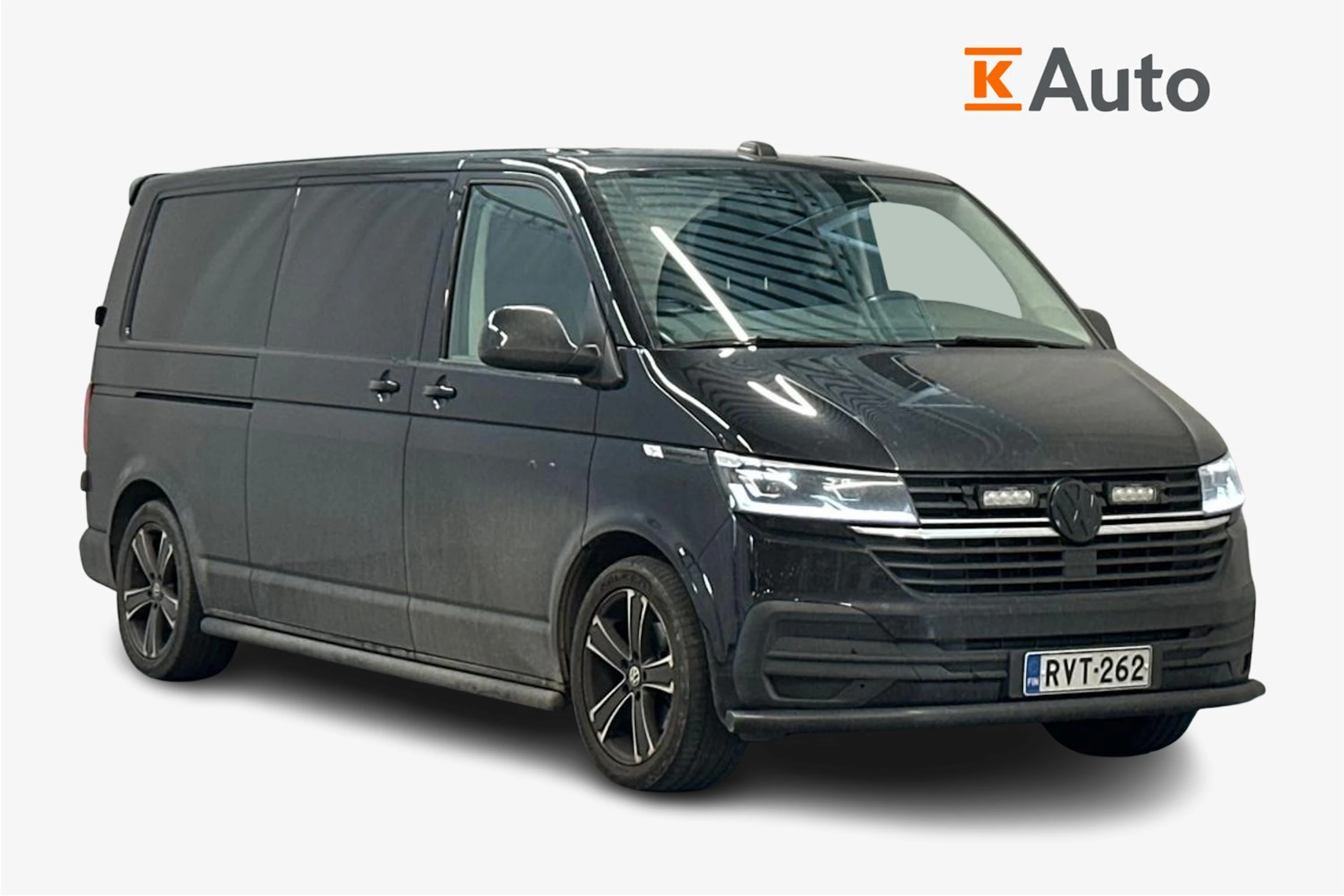 musta Volkswagen Transporter 2024 kuva 1.