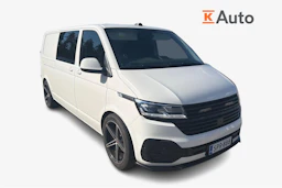 valkoinen Volkswagen Transporter 2024 kuva 1.