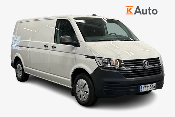 Volkswagen Transporter umpipakettiauto Pitkä 2,0 TDI 81 kW, Der Klassiker, pariovet ikkunoilla | TULOSSA MYYNTIIN |
