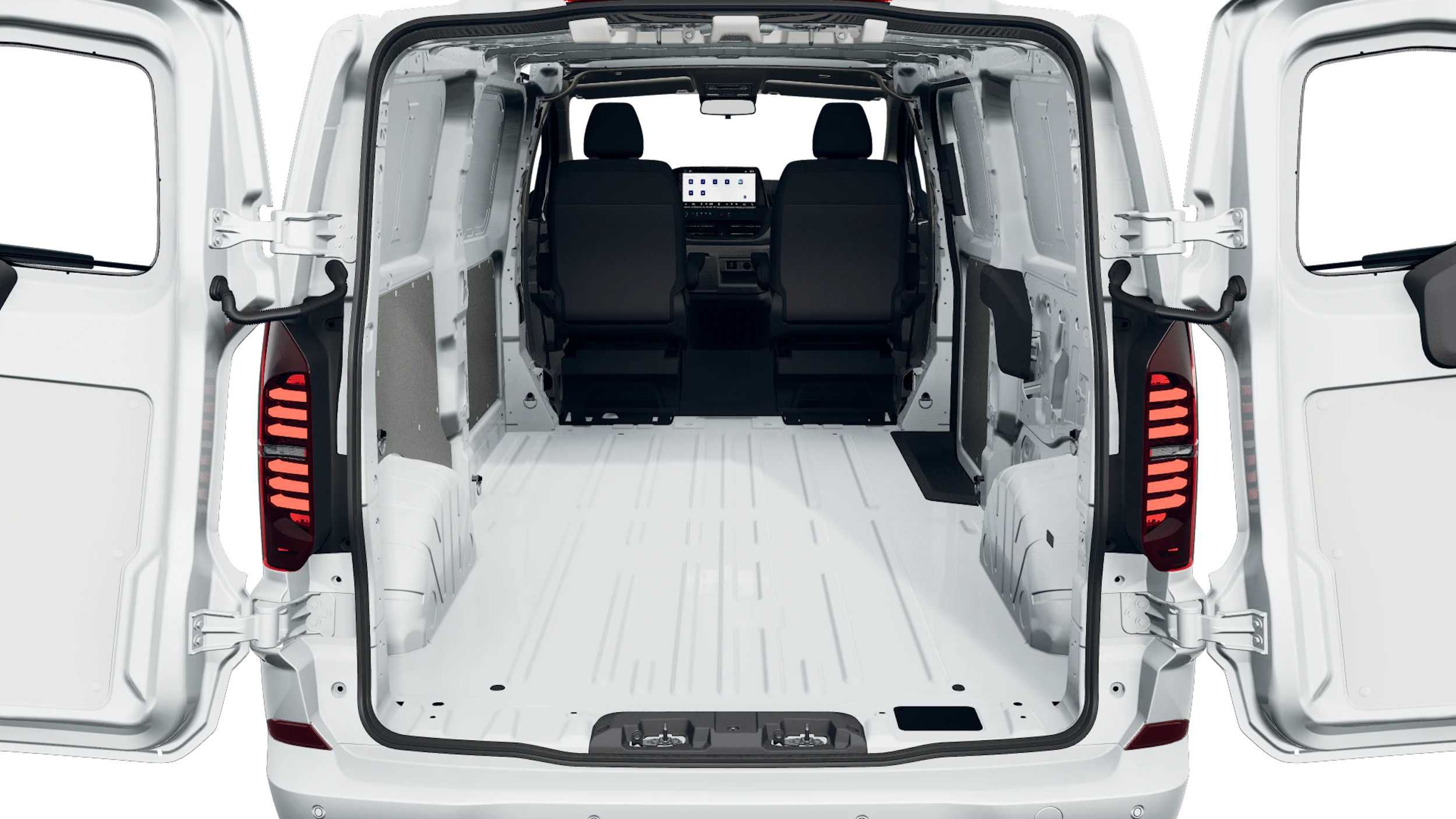 Clear White -valkoinen normaaliväri Volkswagen Transporter 2025 kuva 13.