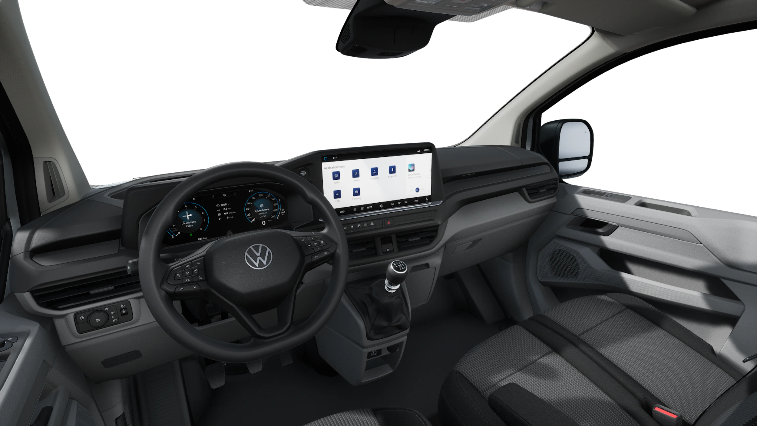 Clear White -valkoinen normaaliväri Volkswagen Transporter 2025 kuva 10.