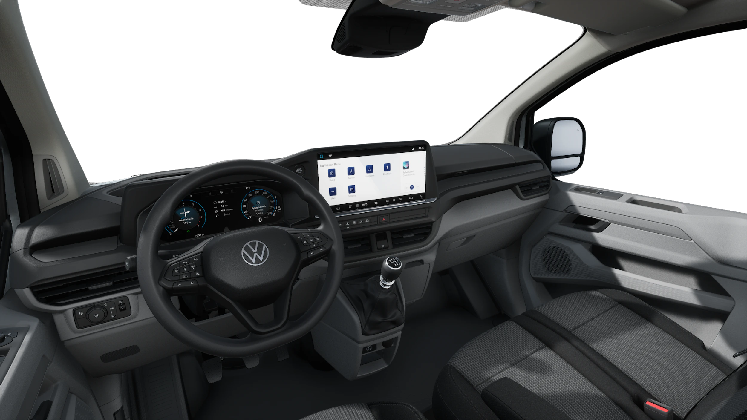 Clear White -valkoinen normaaliväri Volkswagen Transporter 2025 kuva 10.