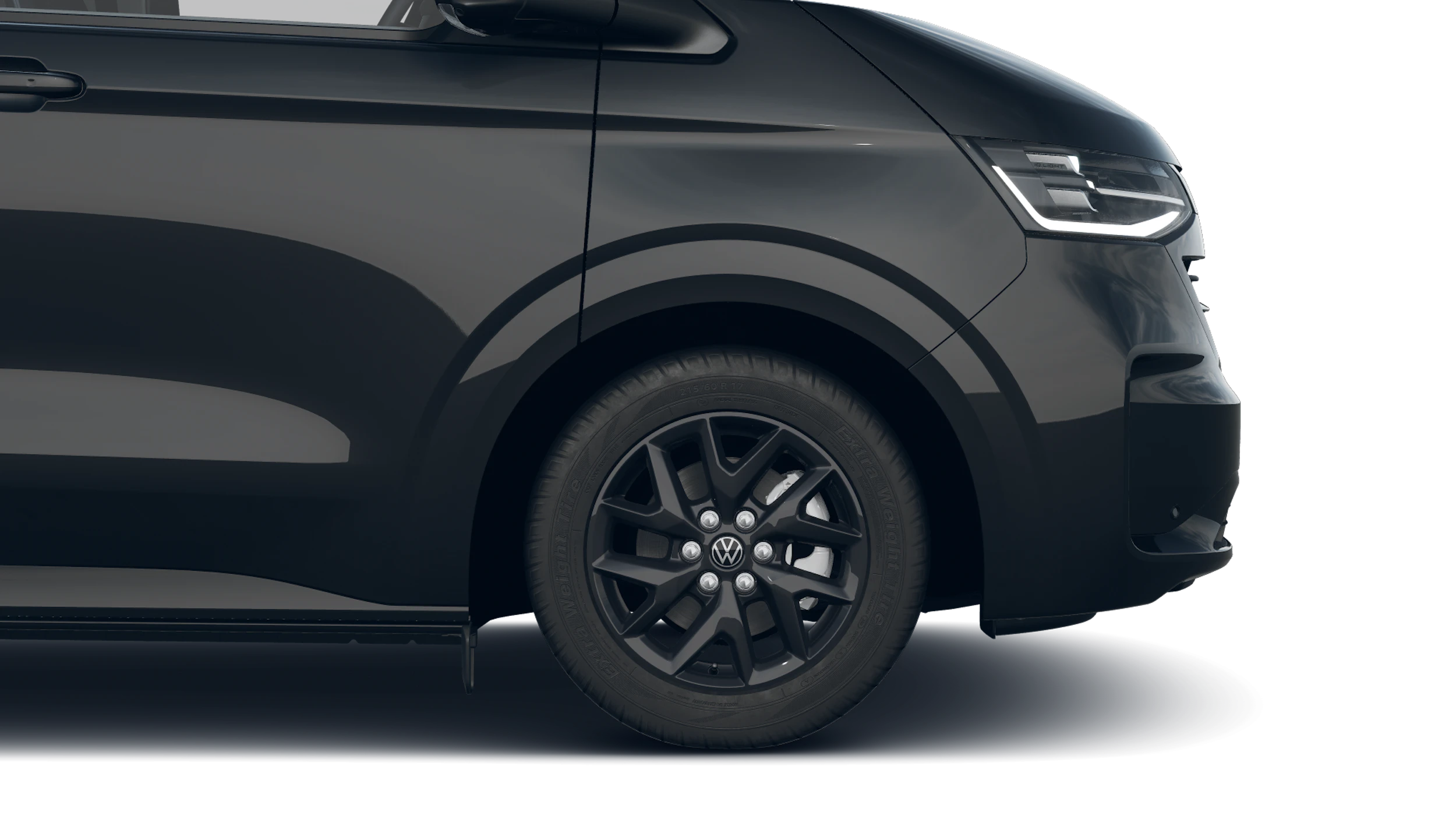Midnight Black-musta metalliväri Volkswagen Transporter 2025 kuva 9.