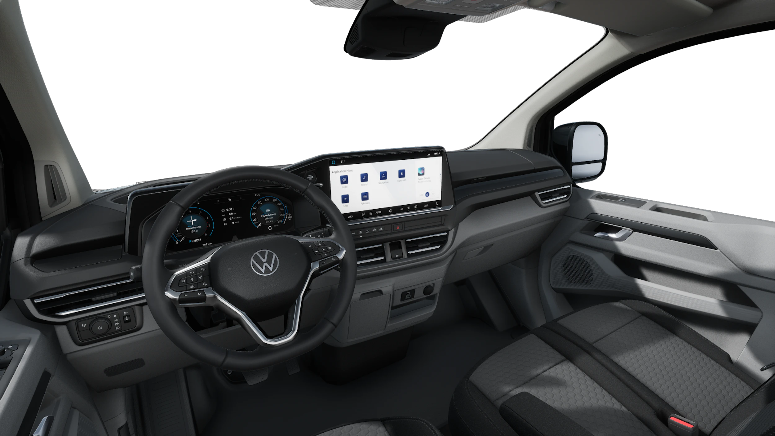 Midnight Black-musta metalliväri Volkswagen Transporter 2025 kuva 10.