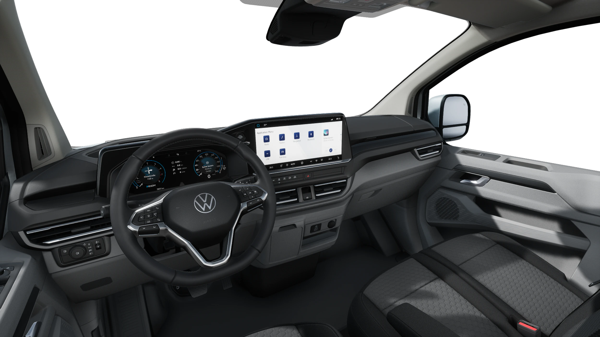 Clear White -valkoinen normaaliväri Volkswagen Transporter 2025 kuva 10.