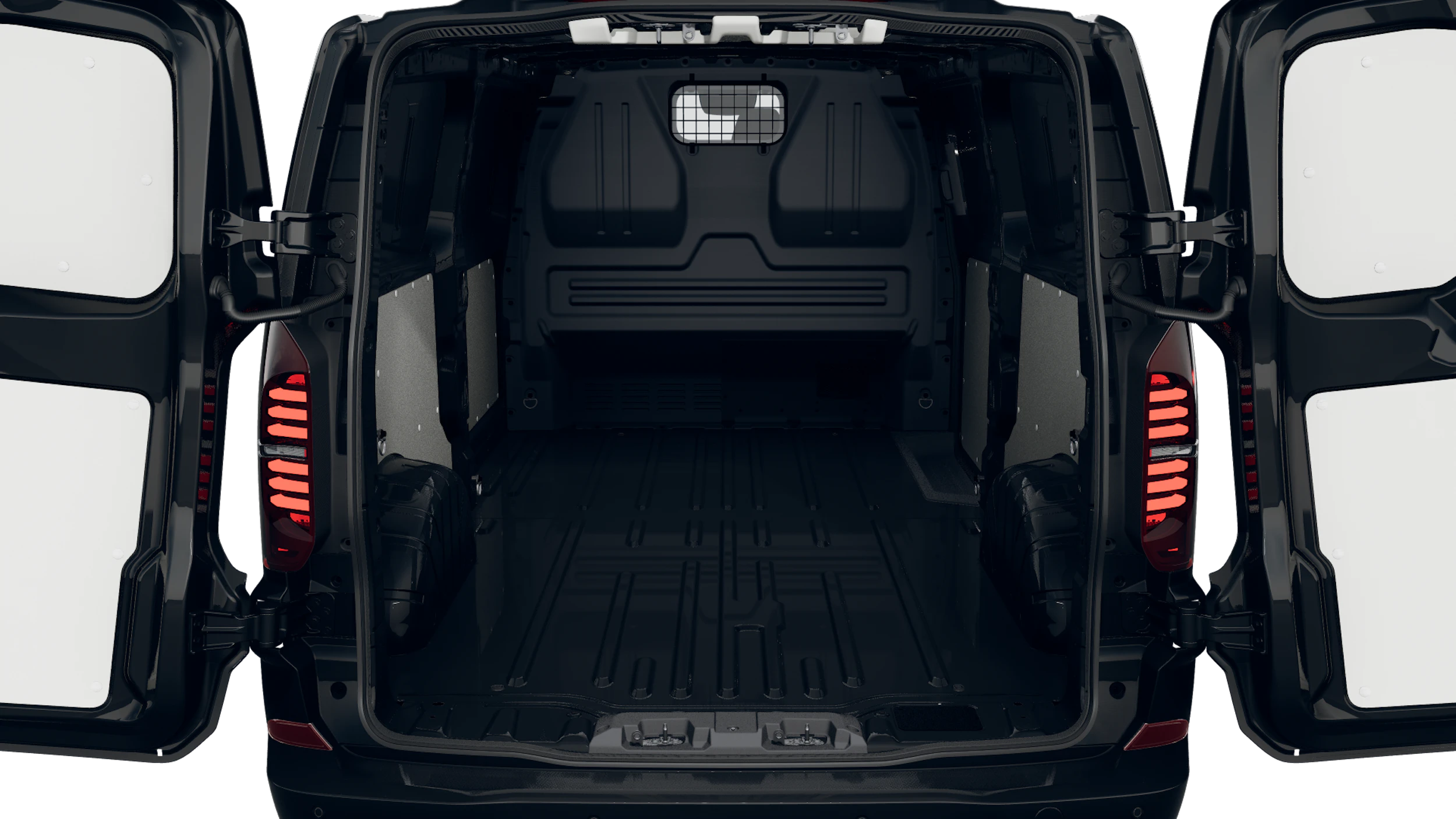 Midnight Black-musta metalliväri Volkswagen Transporter 2025 kuva 13.