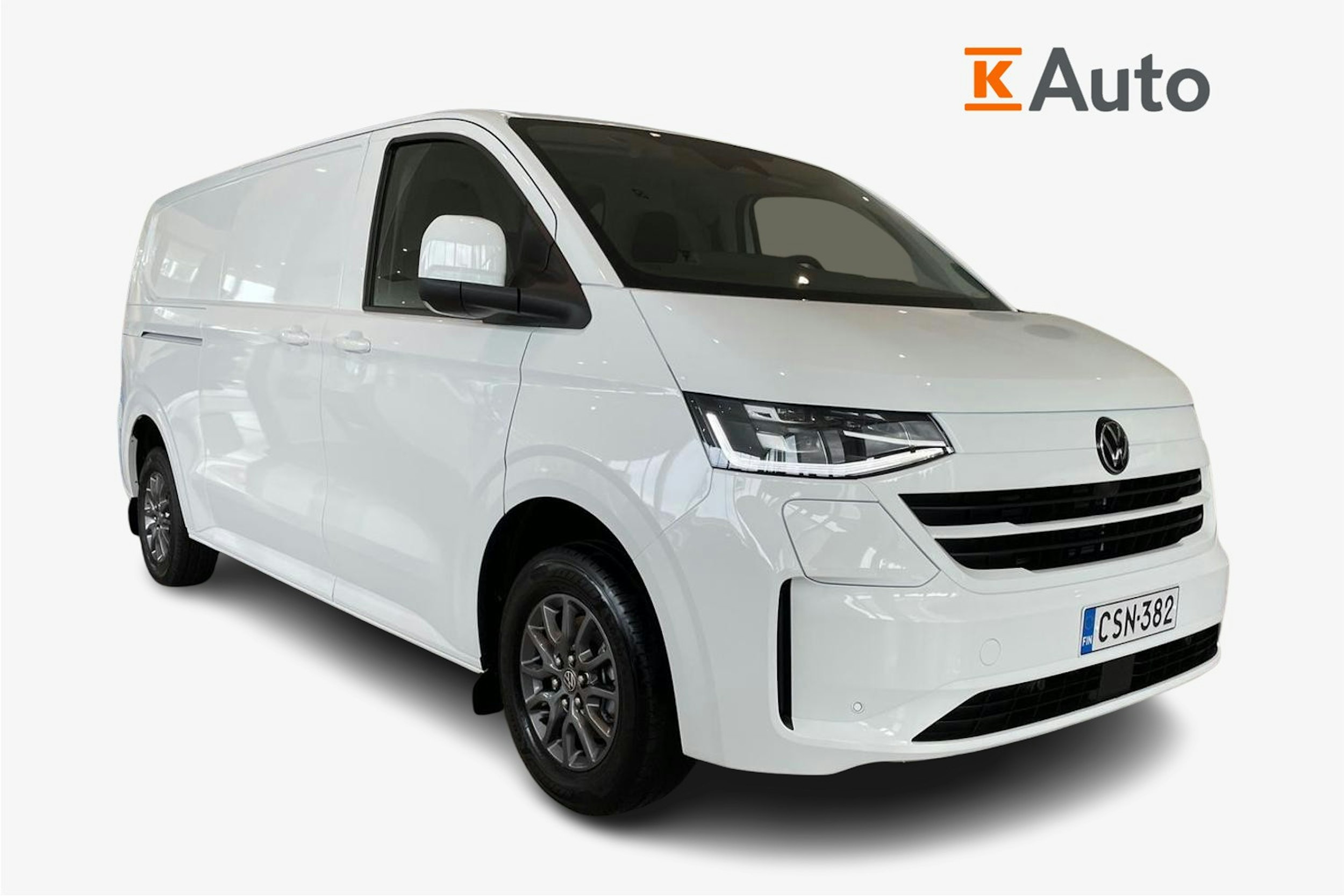 valkoinen Volkswagen Transporter 2025 kuva 1.