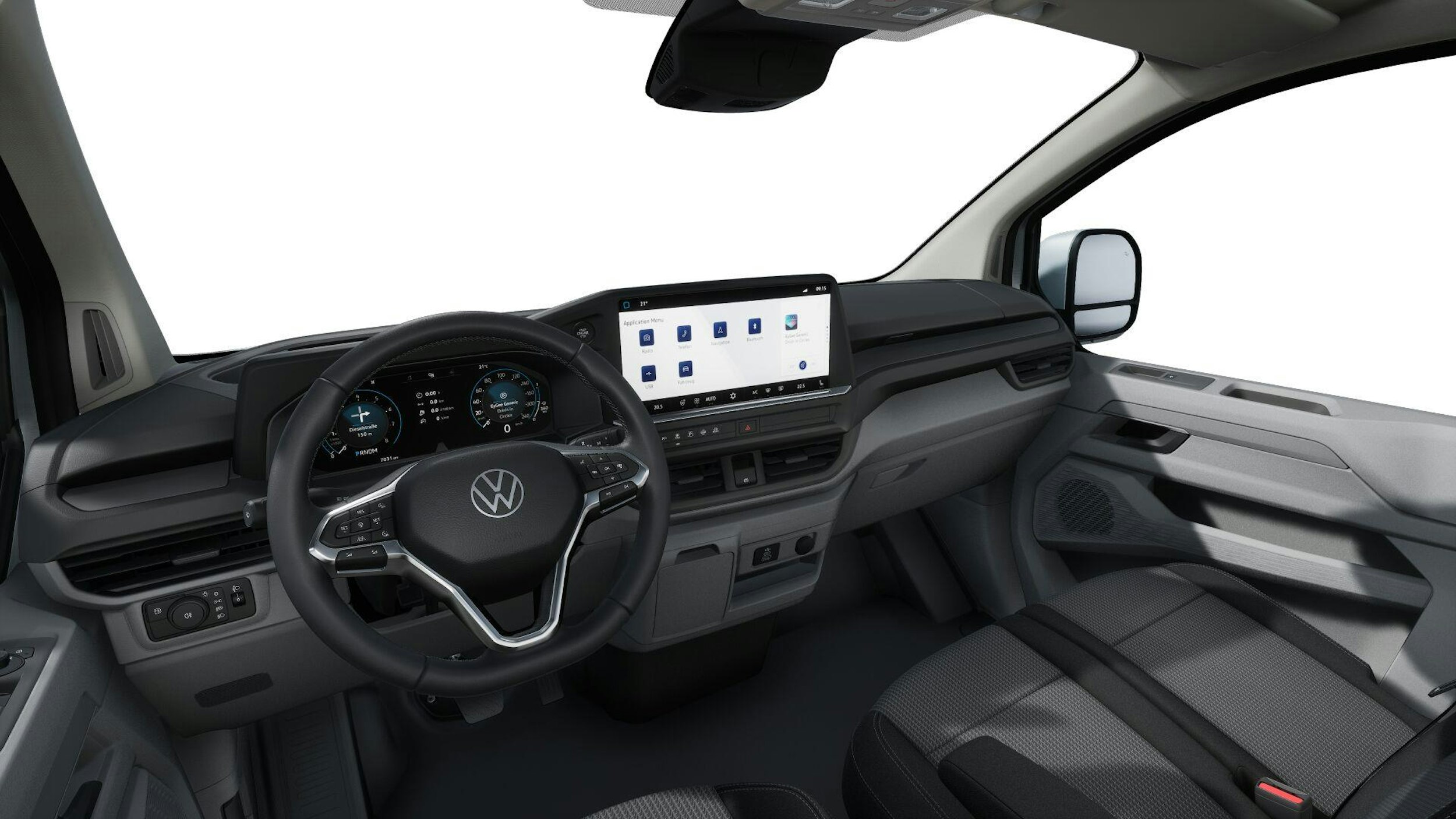 valkoinen Volkswagen Transporter 2025 kuva 6.