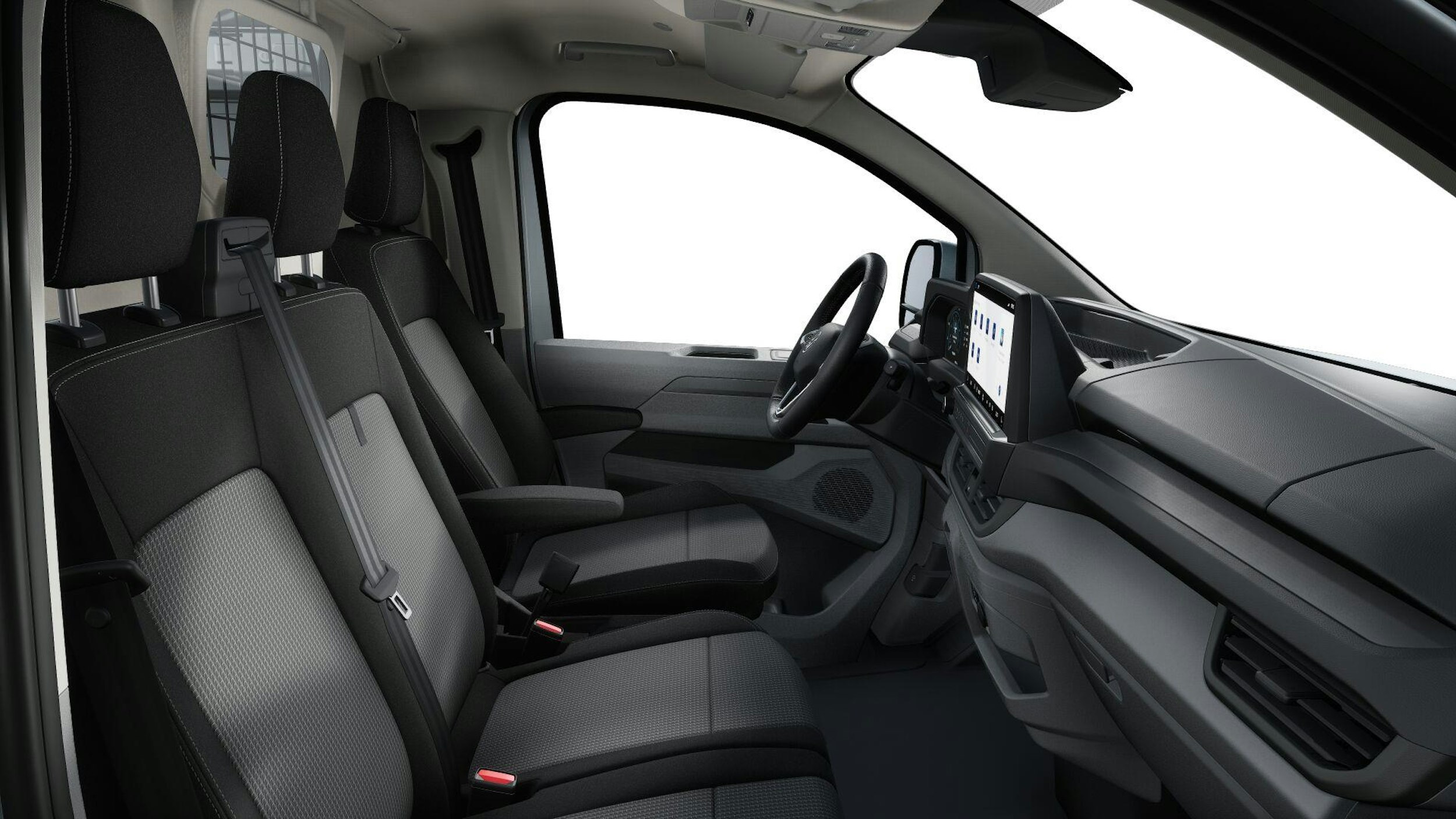 valkoinen Volkswagen Transporter 2025 kuva 7.